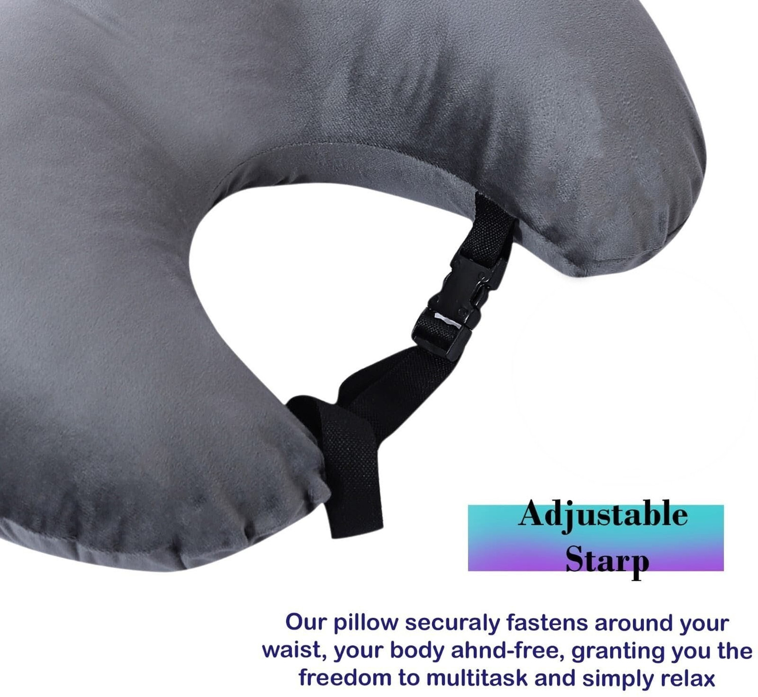 Image of GOLDENHUB Feeding pillow| Baby Nursing pillow| Removable cover with inner cover Breastfeeding Pillow