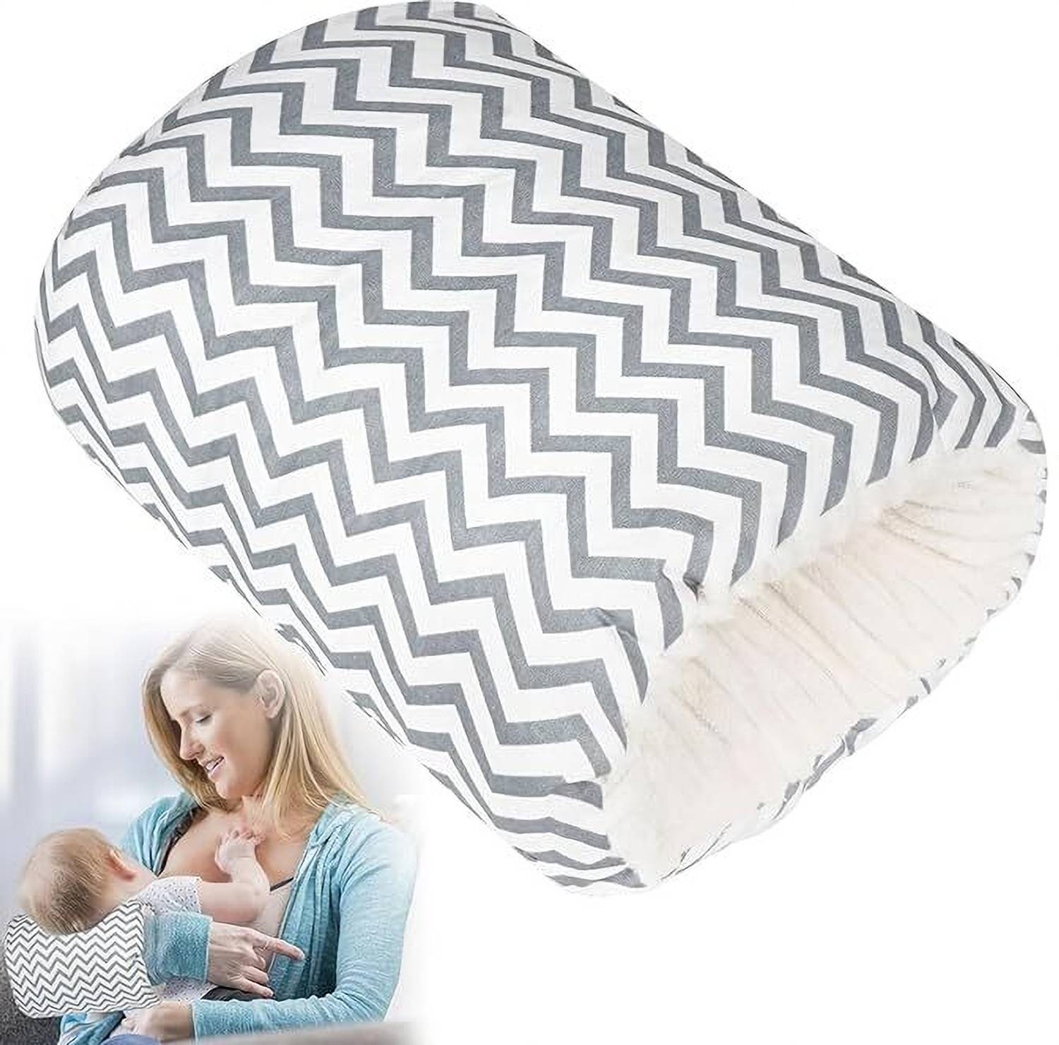 Brijvila Baby Feeding Arm Pillow Nursing Arm Pillows for Newborn Nursing Support Pillow Breastfeeding Pillow