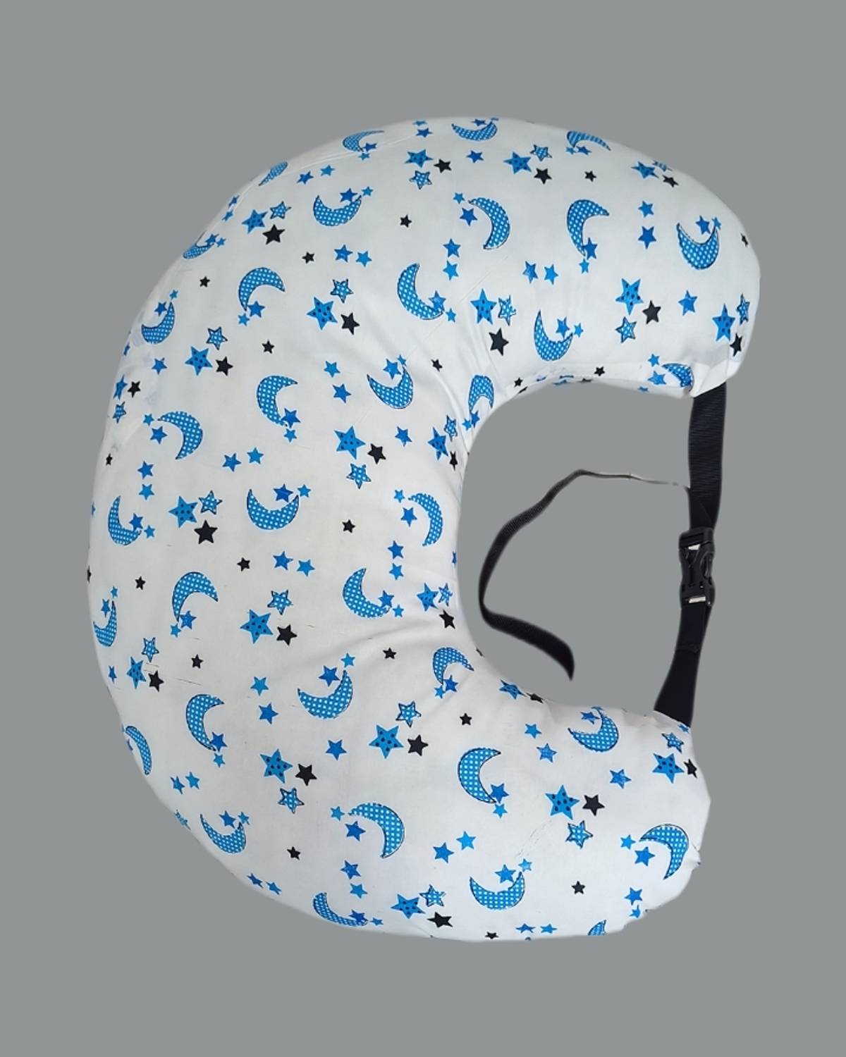 ALIGZA Breast feeding Recron Pillow, Removable cover with Zip, Buckle Adjust,MomsGift Breastfeeding Pillow