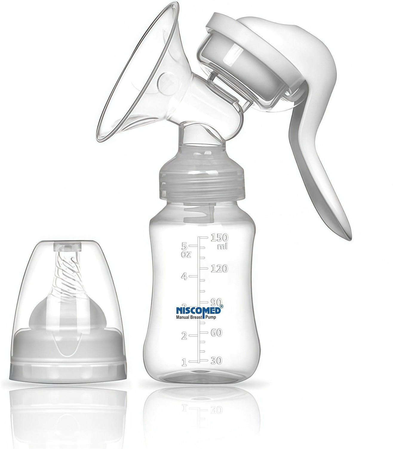 Image of NISCOMED First Feed Manual Breast Pump - Manual