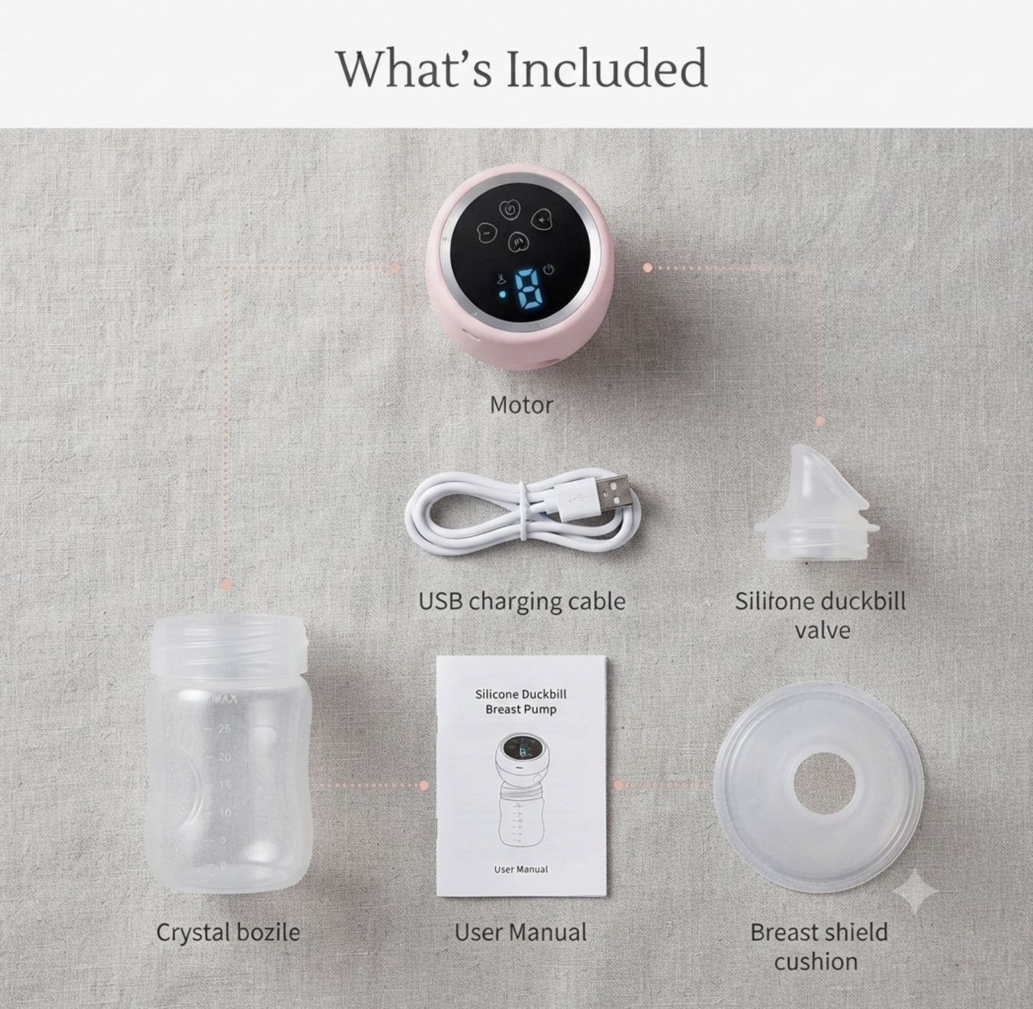 Image of VSH FACTORY Automatic Breast Pump - Electric (Multicolor)