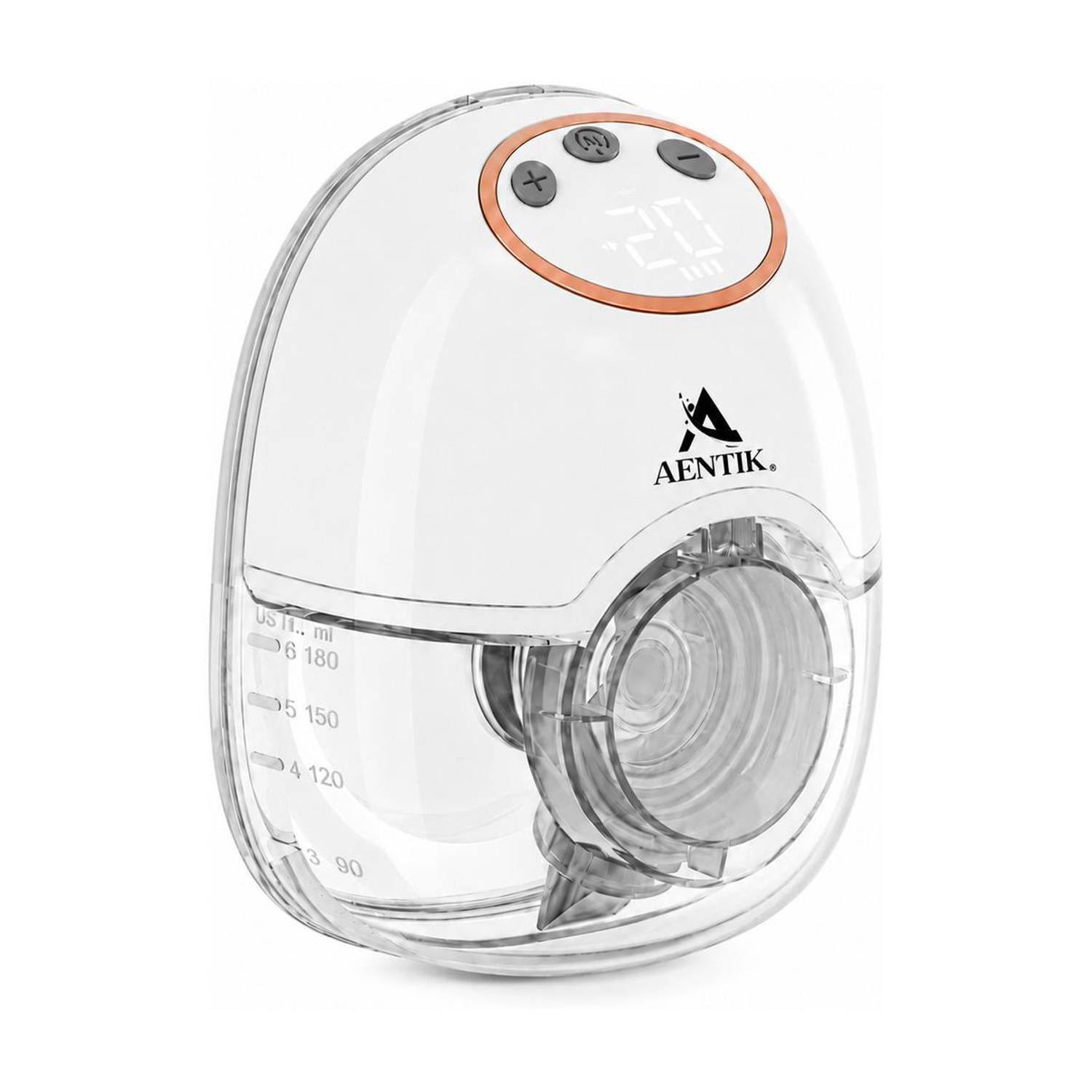 AENTIK Round Breast Pump Electric  - Electric