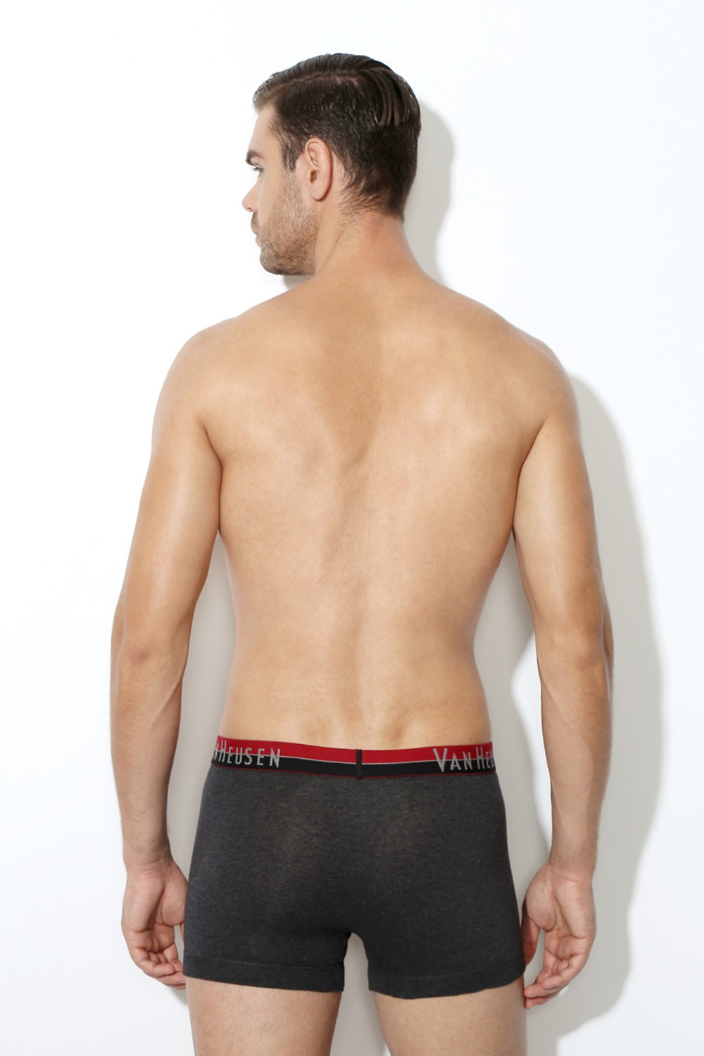 Image of VAN HEUSEN Men Men Blue Pack of 2 Solid Antibacterial Colour Fresh Trunks Brief
