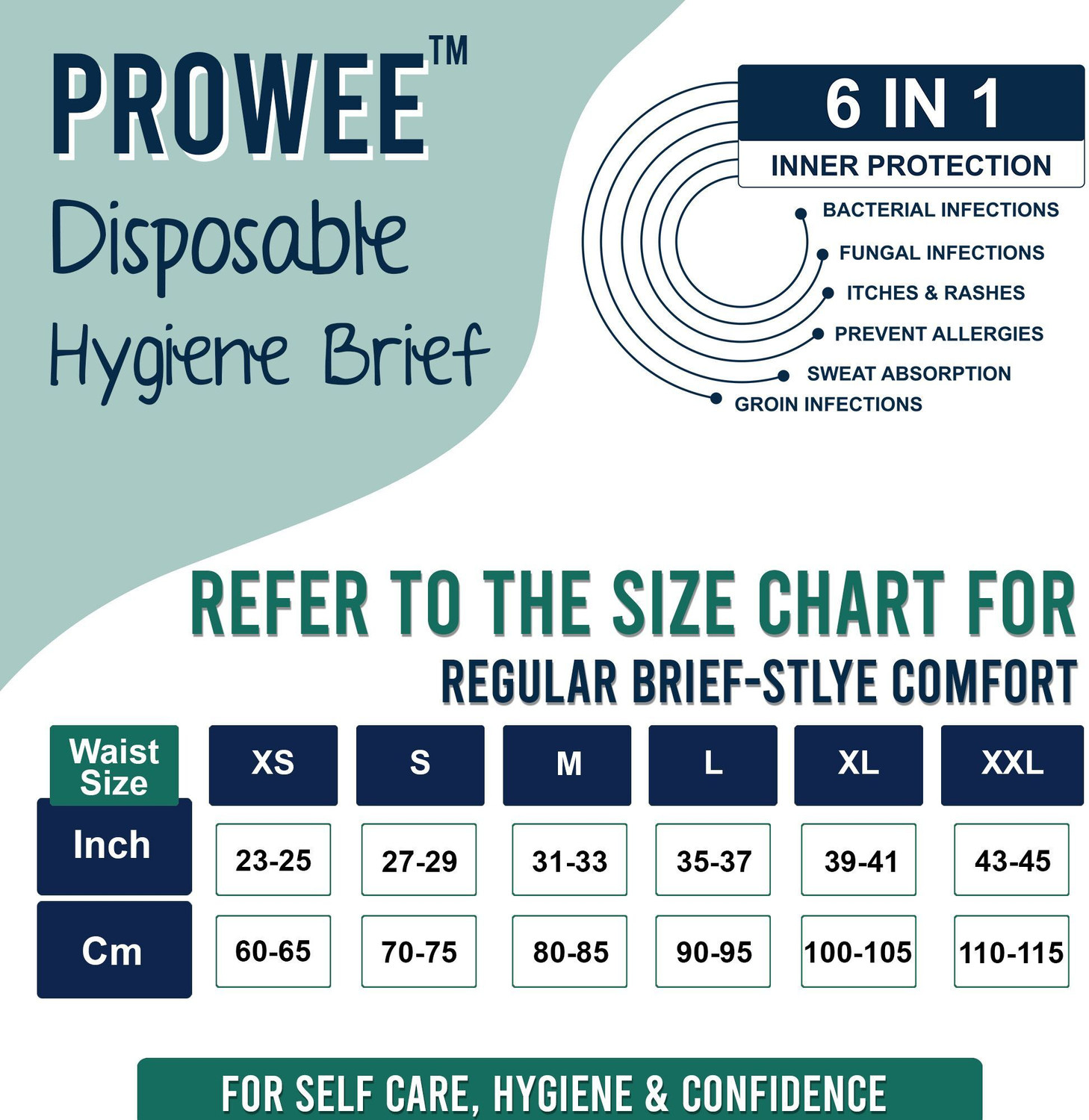 Image of Trawee Disposable Underwear Men Brief
