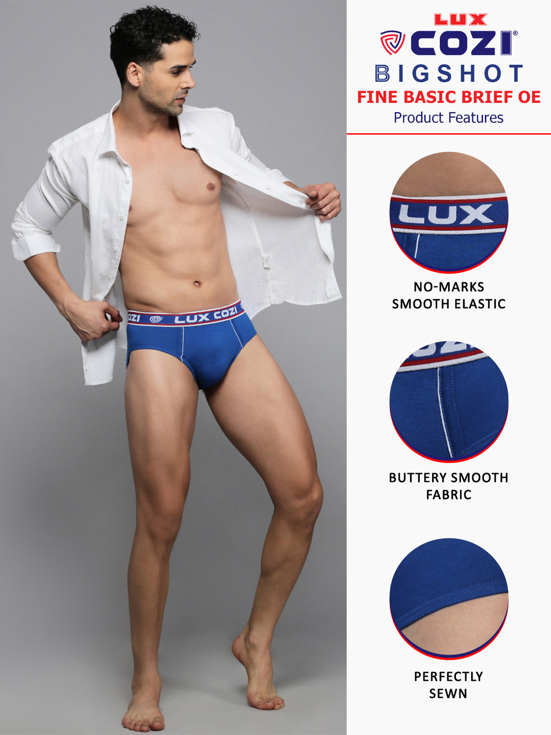 Image of LUX cozi Men Brief