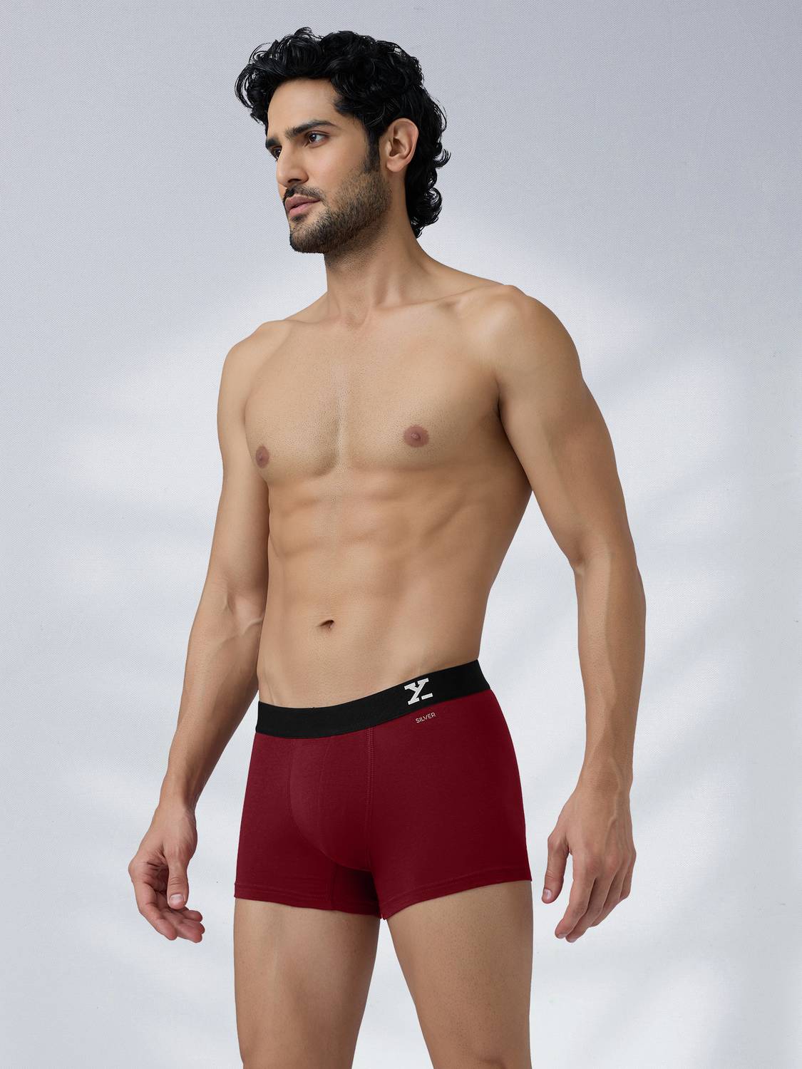 XYXX Pack of 1 Aero Anti-bacterial Odour-free cotton Solid Men Tr