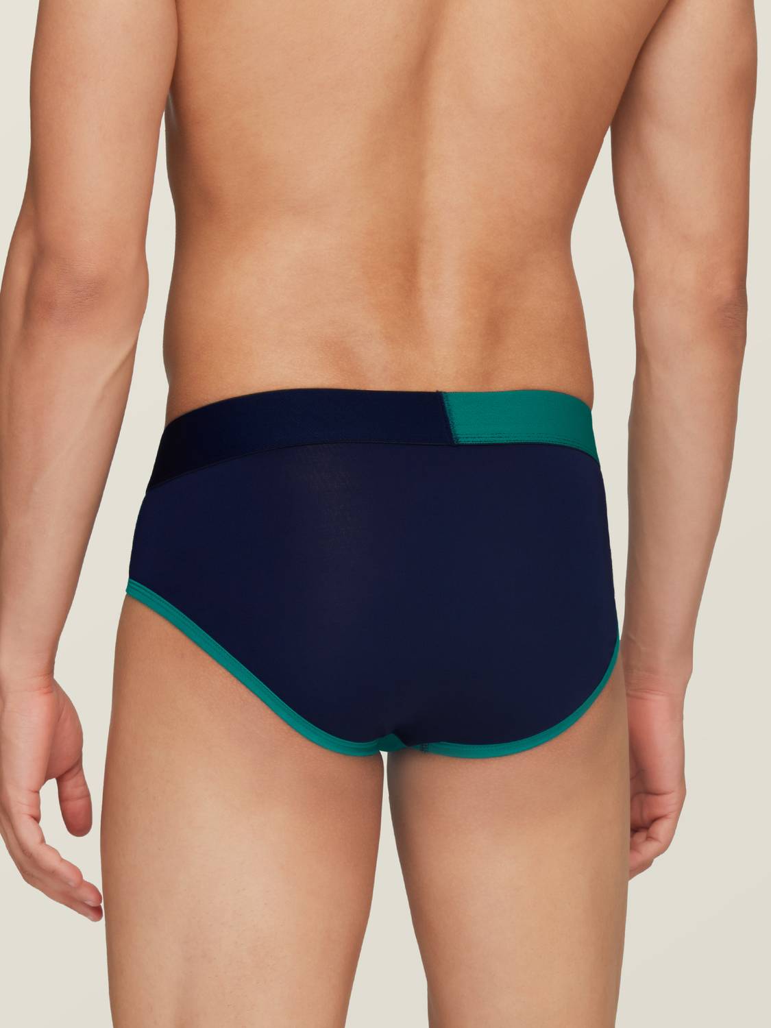 XYXX Men Dualist Intellisoft Micro Modal Color Blocked Brief - Buy