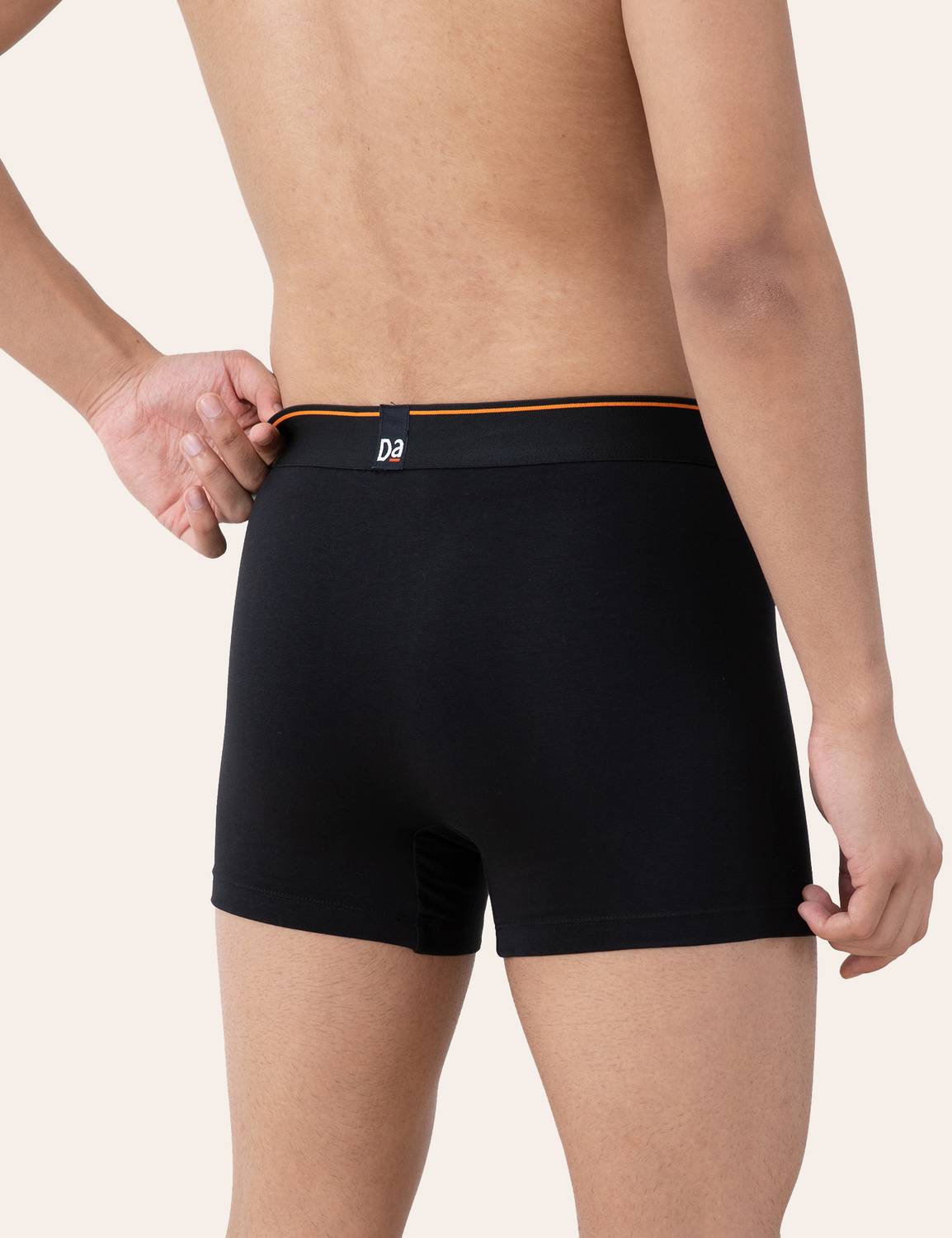 Damensch Men Deo-Cotton Anti-Bacterial Black Brief - Image 5