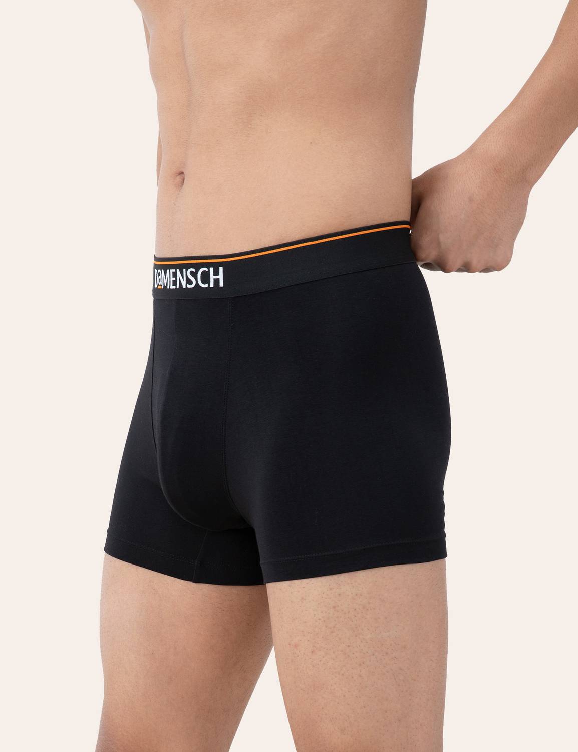 Damensch Men Deo-Cotton Anti-Bacterial Black Brief - Image 4