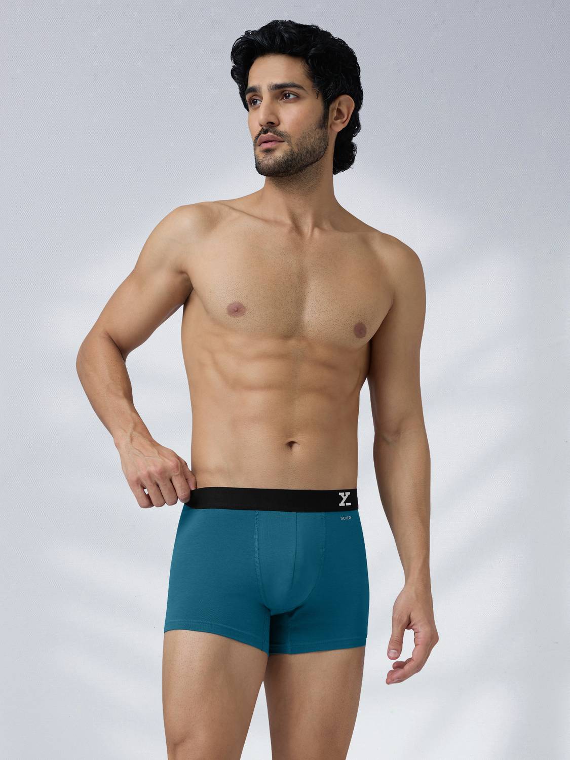 XYXX Pack of 1 Aero Anti-bacterial Odour-free cotton Solid Men Tr