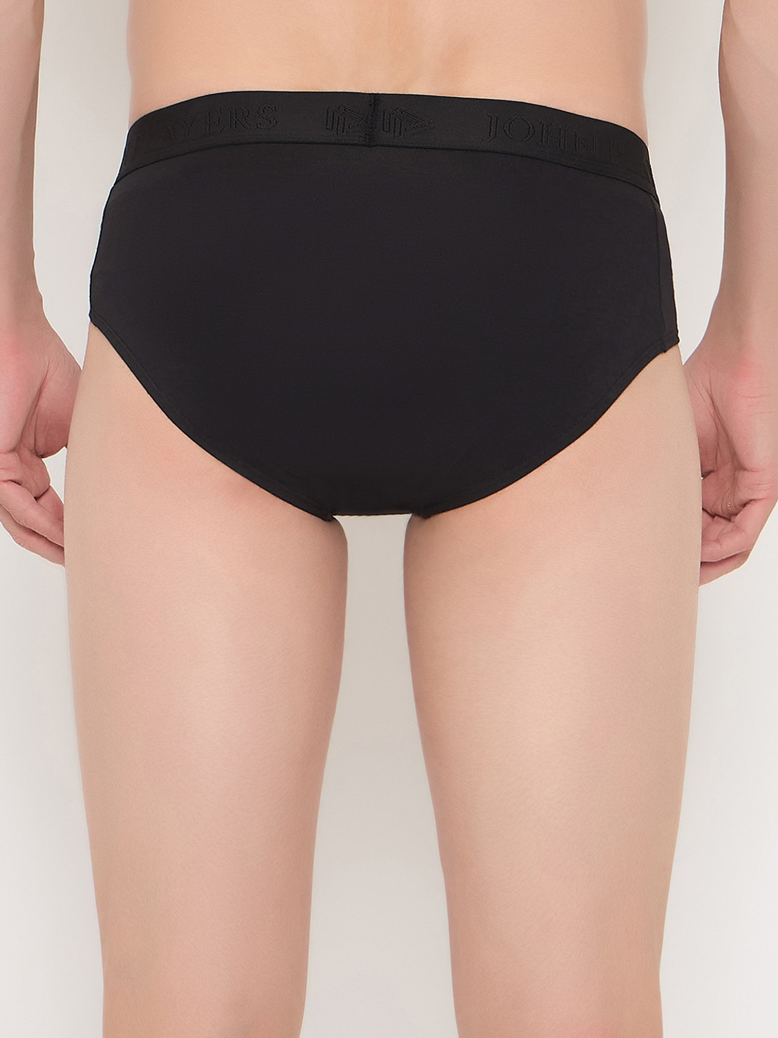 Image of John Players Men Pack of 2 Cotton Solid Brief