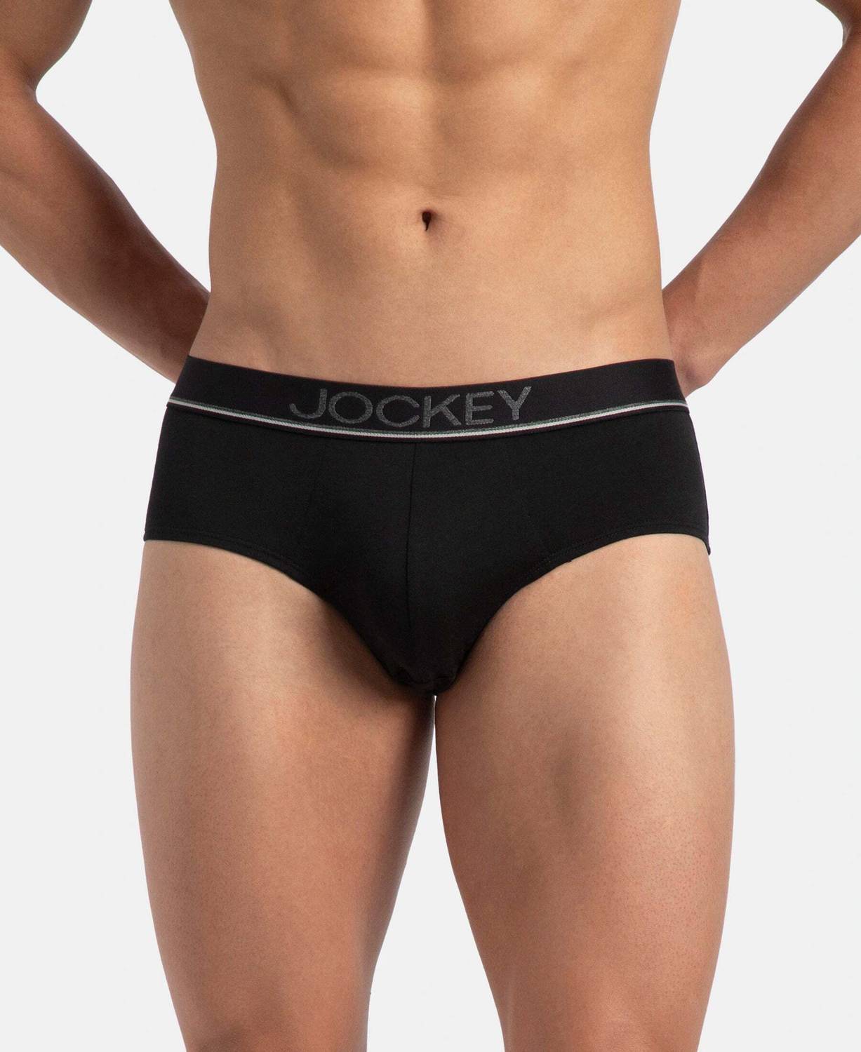 JOCKEY Men 8037 Super Combed Cotton Brief Pack of 2 - Image 2