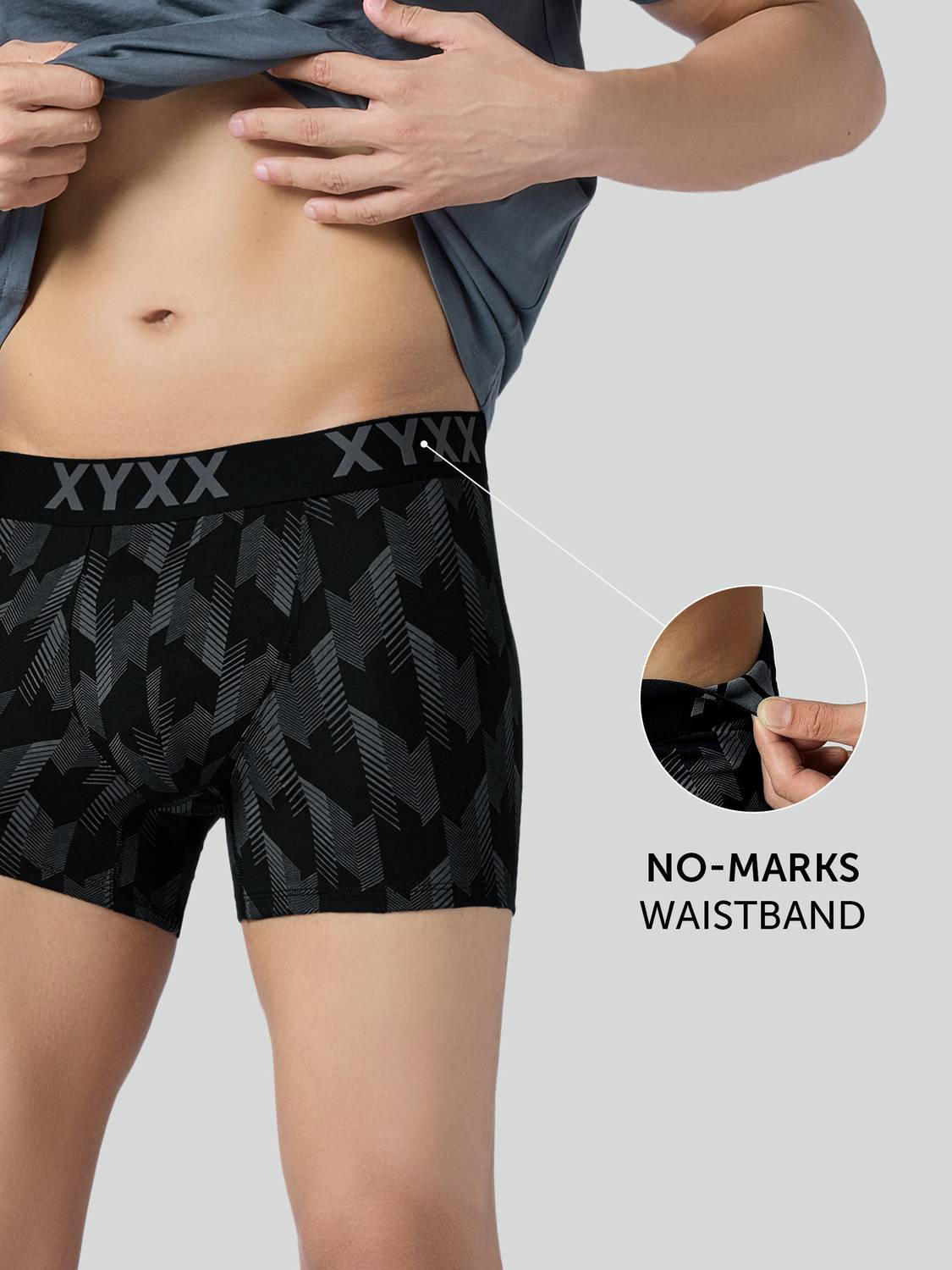 XYXX Men Matrix Cotton-Modal Brief Pack of 2 - Image 4
