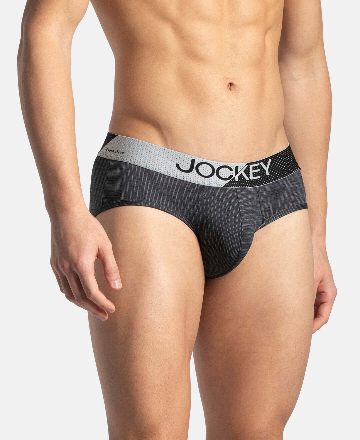 Image of JOCKEY Men MM04 Breathable Microfiber Mesh with StayDry Tech Brief
