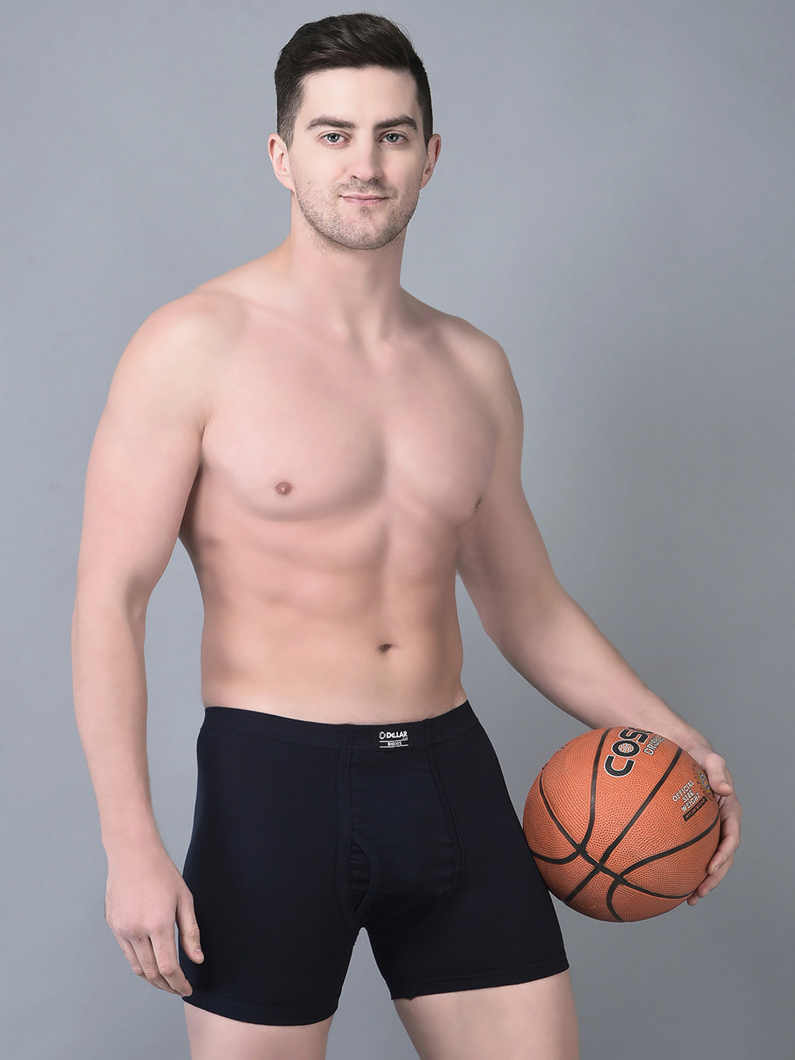 Image of DollarBigboss Men Combed Cotton Plush-Backed Waistband Brief