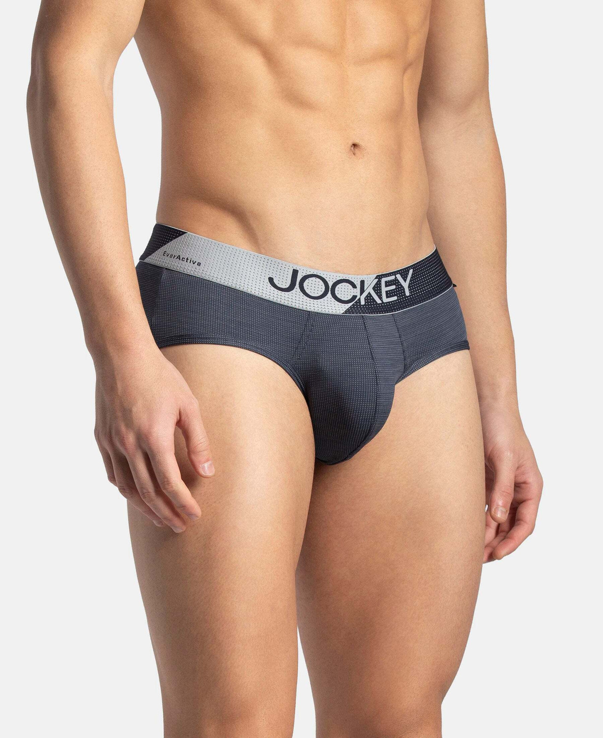 Image of JOCKEY Men MM04 Breathable Microfiber Mesh with StayDry Tech Brief