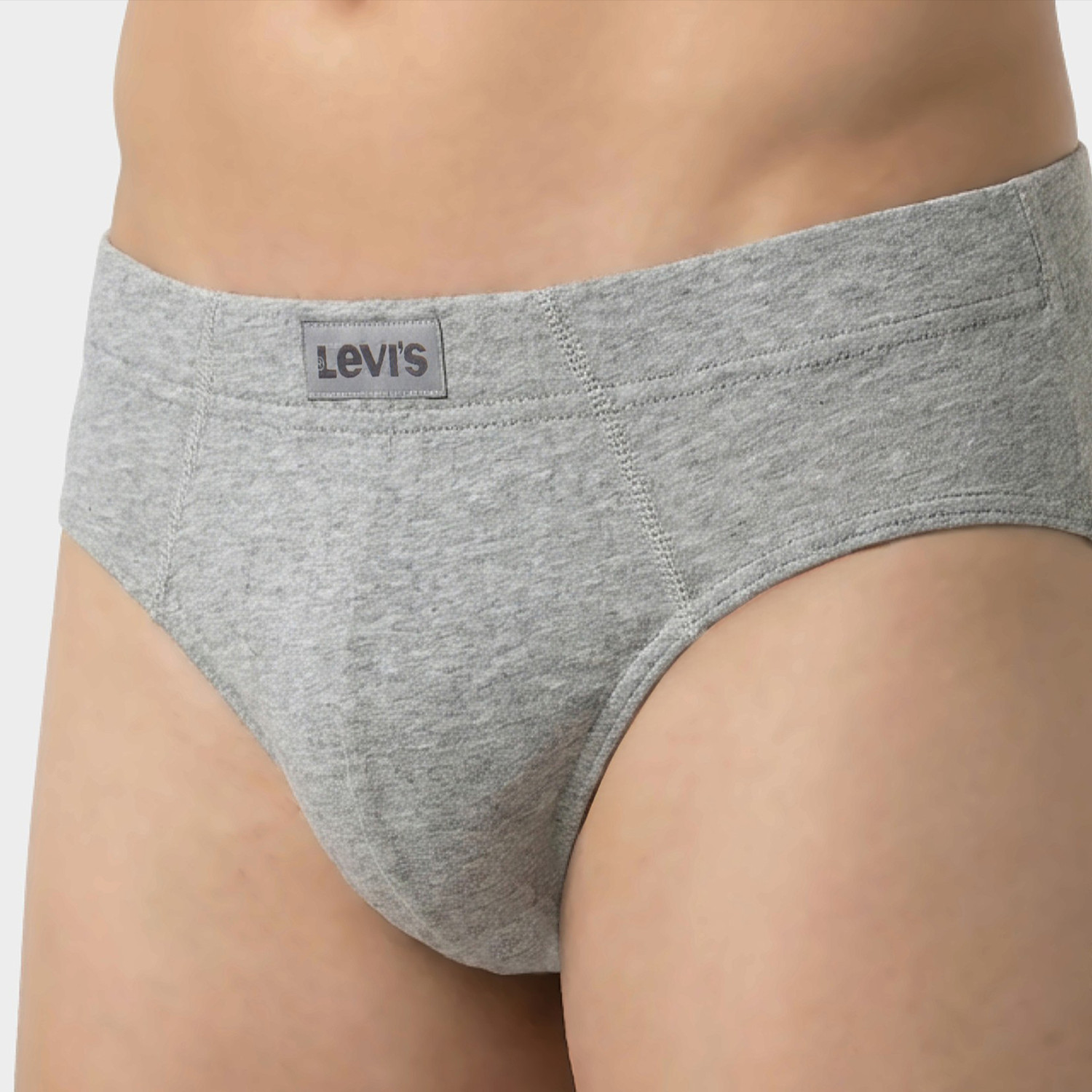 Image of LEVI'S Men 011 100% Cotton Solid Low-Rise Brief