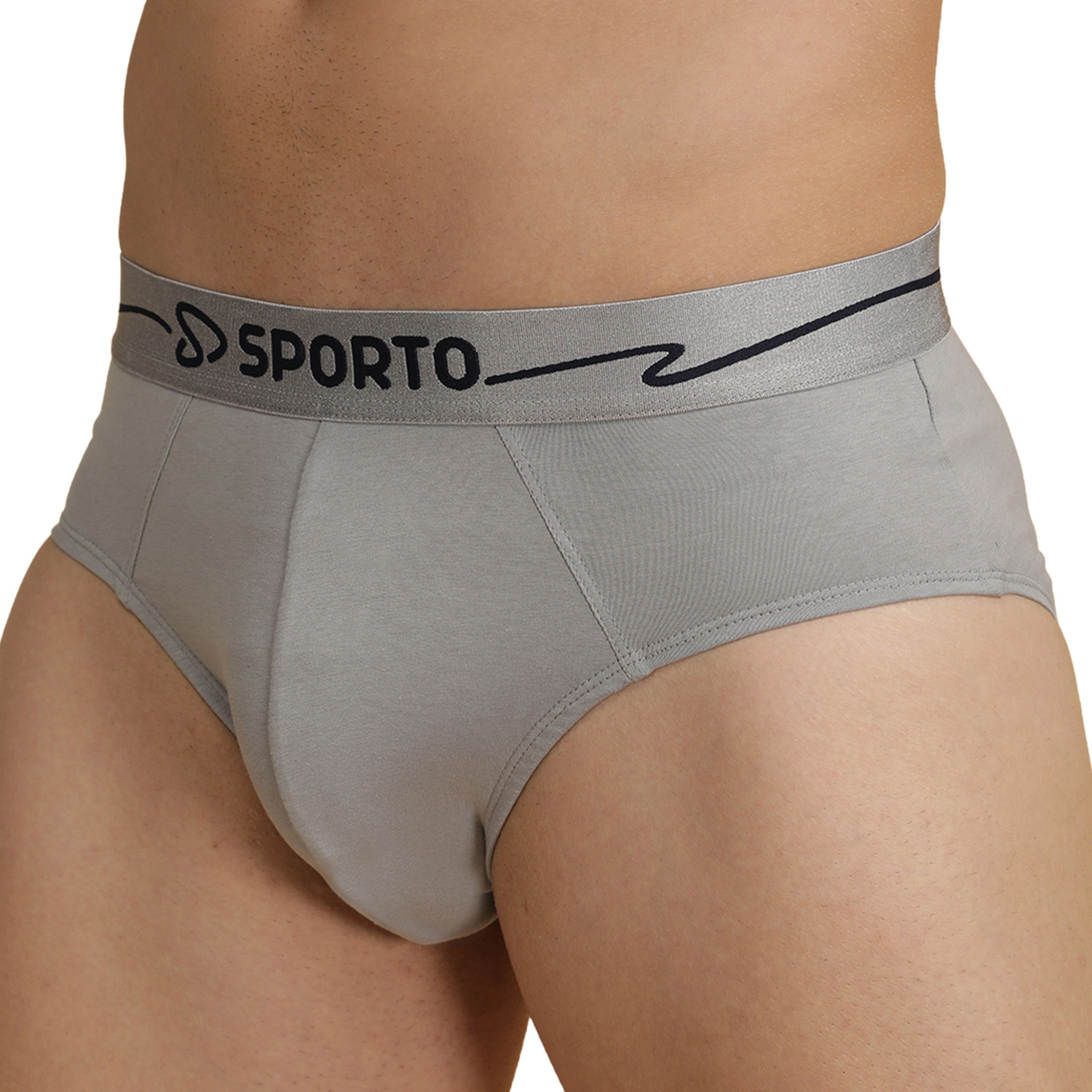 Image of Macho Sporto Pack of 3 Solid Men Brief