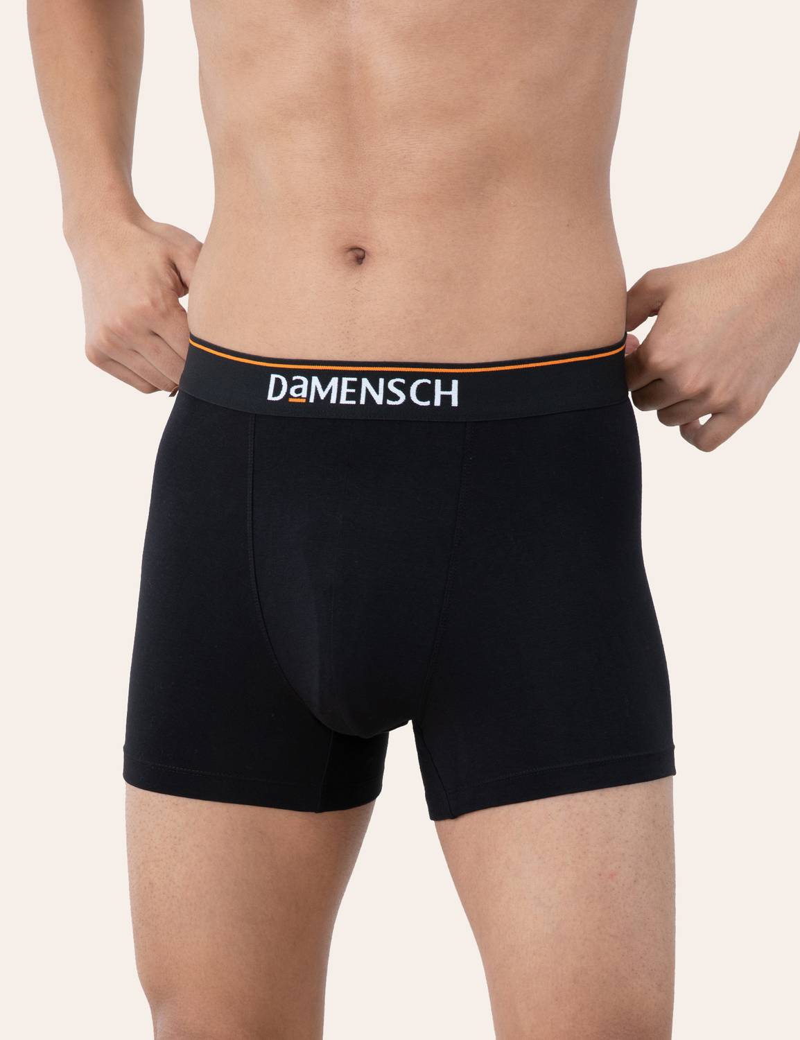 Damensch Men Deo-Cotton Anti-Bacterial Black Brief - Image 3