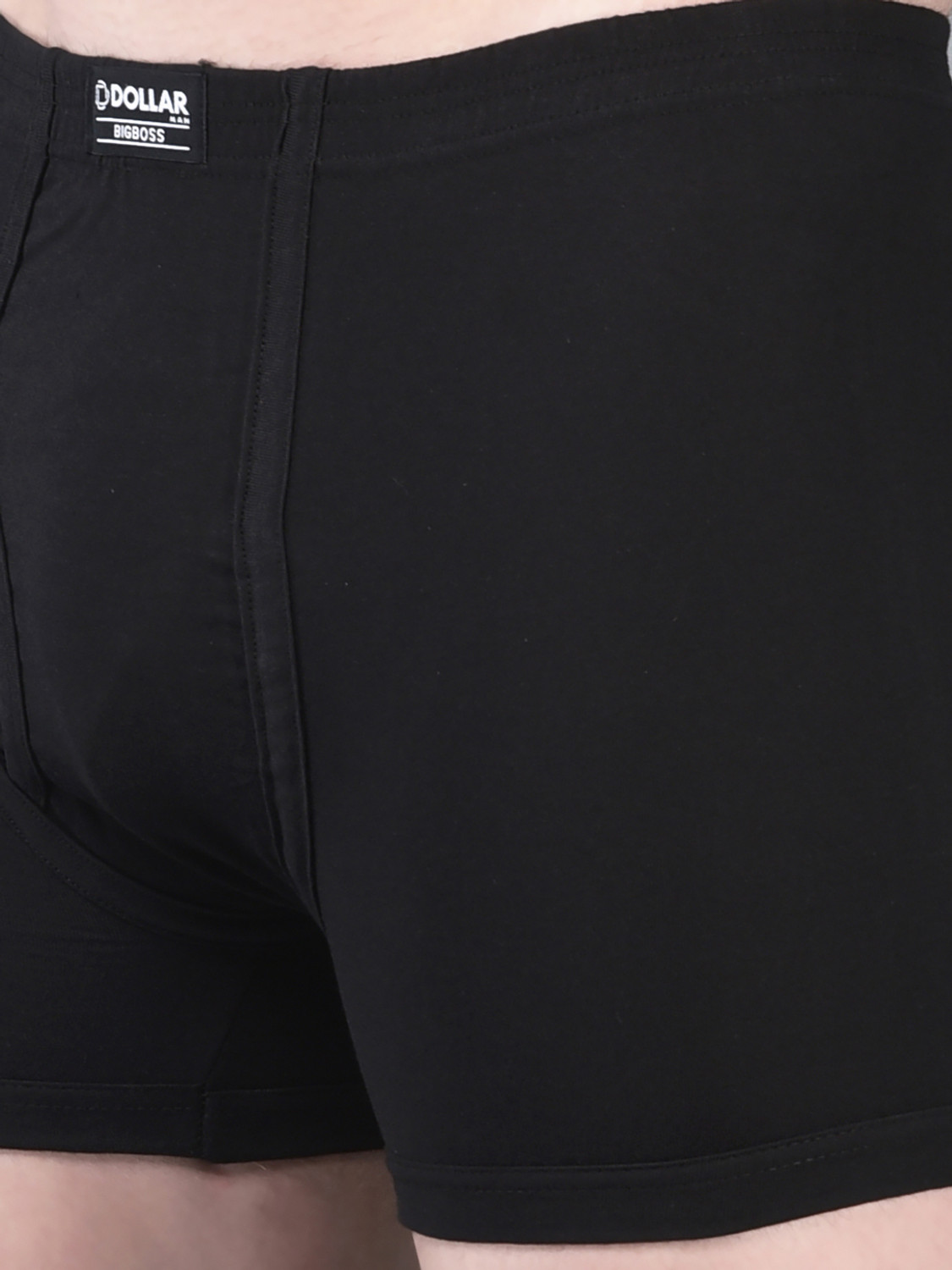 Image of DollarBigboss Men Combed Cotton Plush-Backed Waistband Brief