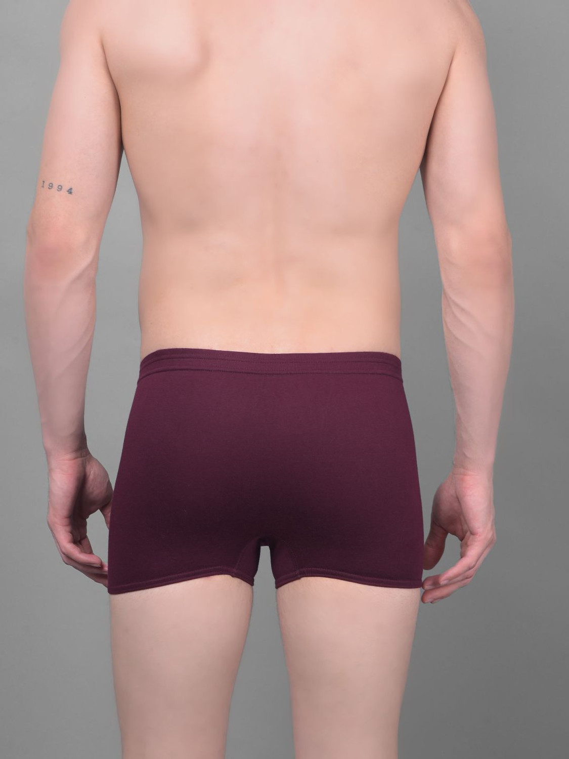 Image of Dollar Men Dollar Lehar Mens Combed Cotton Trunk - Pack of 5 - Actual Colour May Vary Brief