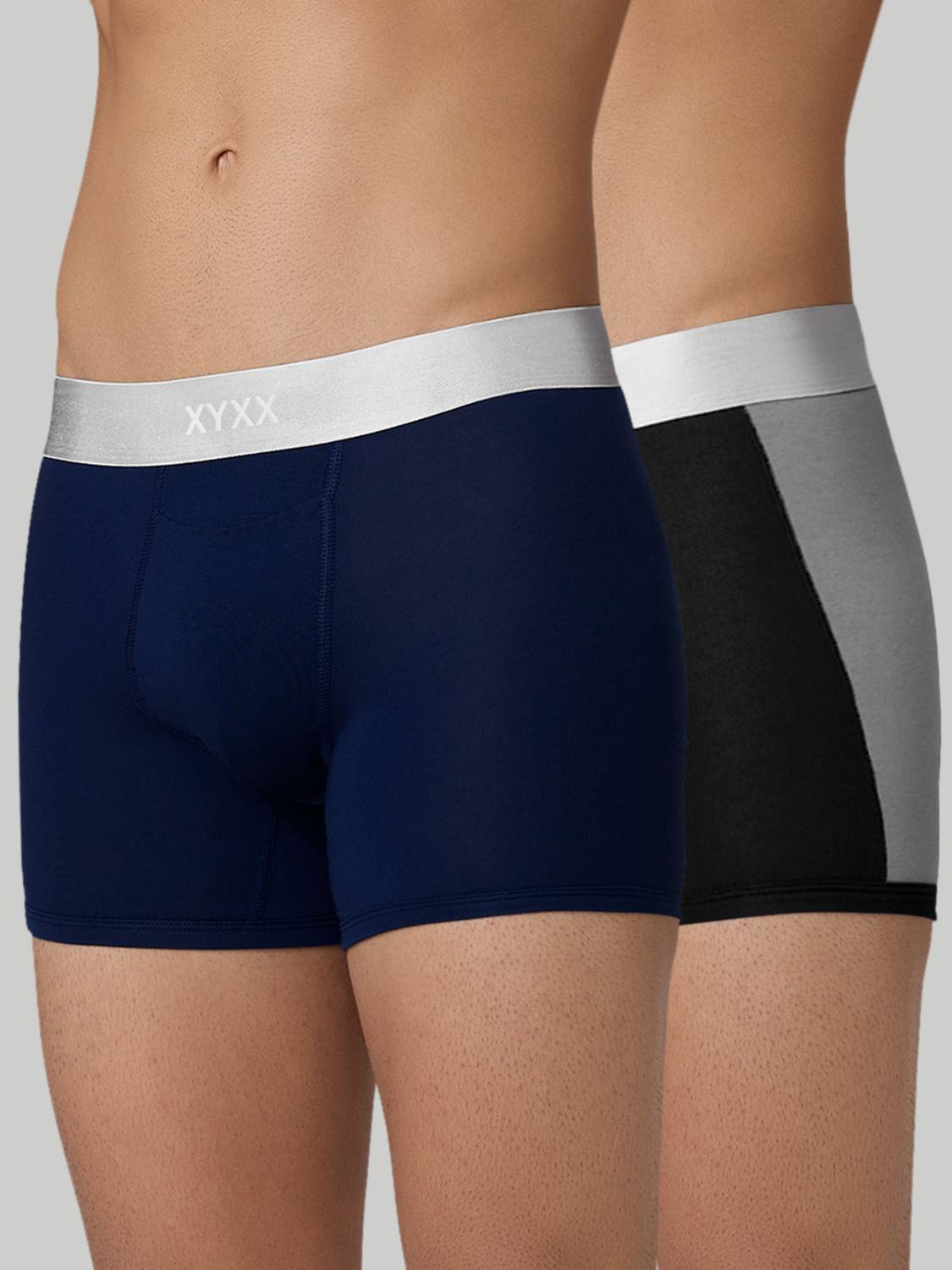 XYXX Men Illuminati Intellisoft Micro Modal Color Blocked Brief Pack - Image 1