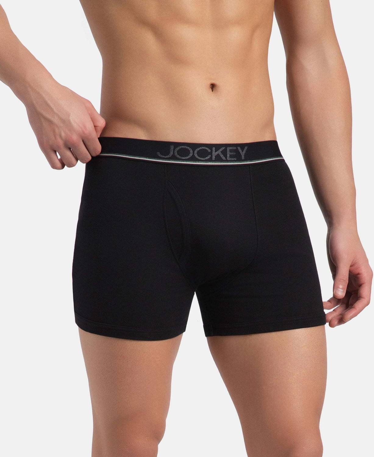 JOCKEY Men 8009 Super Combed Cotton Rib Brief - Image 2