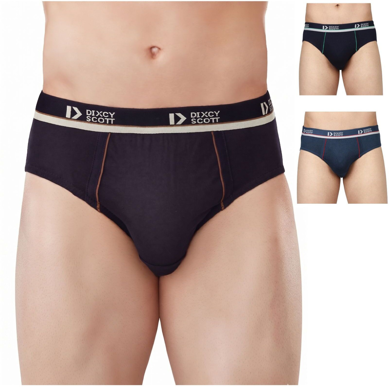 Image of Dixcy Scott Originals Men Replay 100% Combed Cotton - Breathable | 2 layer pouch | Sweat absorbent Brief