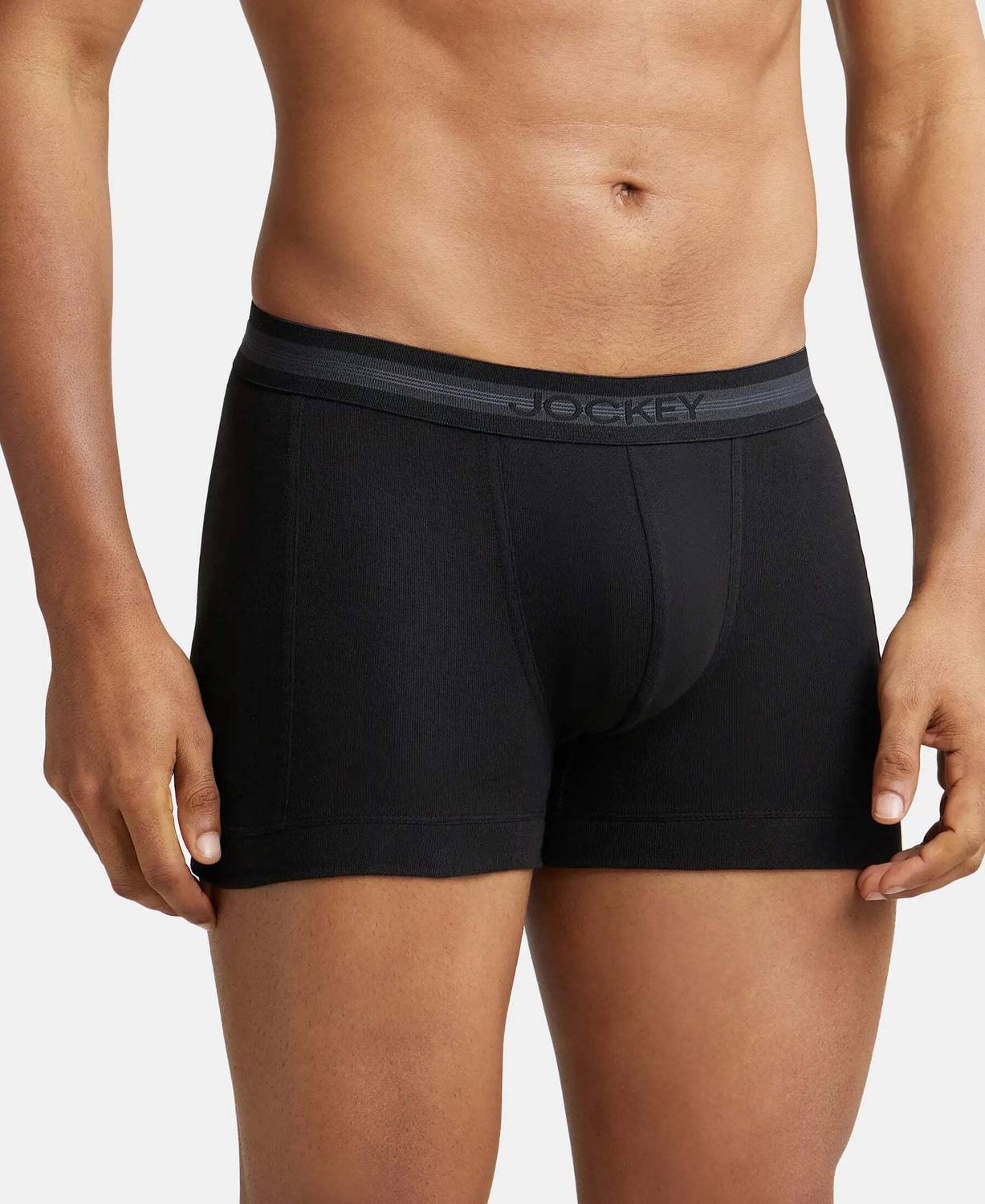 Jockey Men 1015 Super Combed Cotton Rib Brief - Image 2