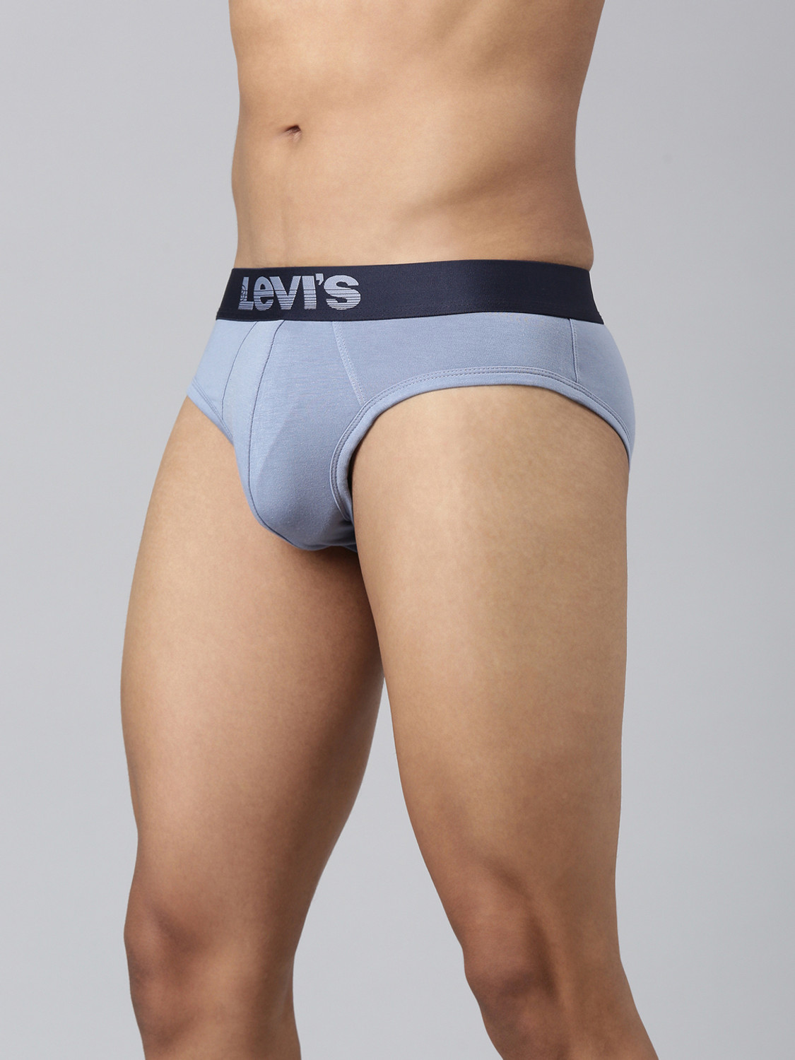Image of LEVI'S Men 031A Premium Supima Cotton Micro Modal Solid Low-Rise Brief