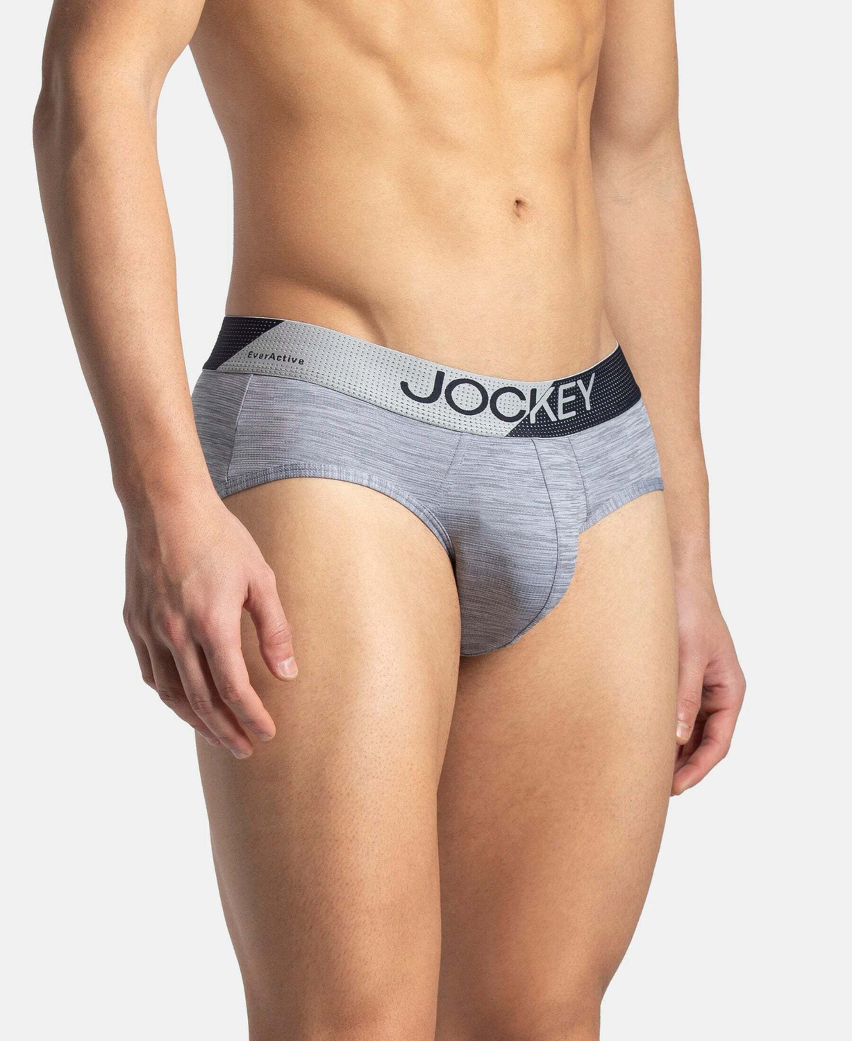 Image of JOCKEY Men MM04 Breathable Microfiber Mesh with StayDry Tech Active Wear Brief