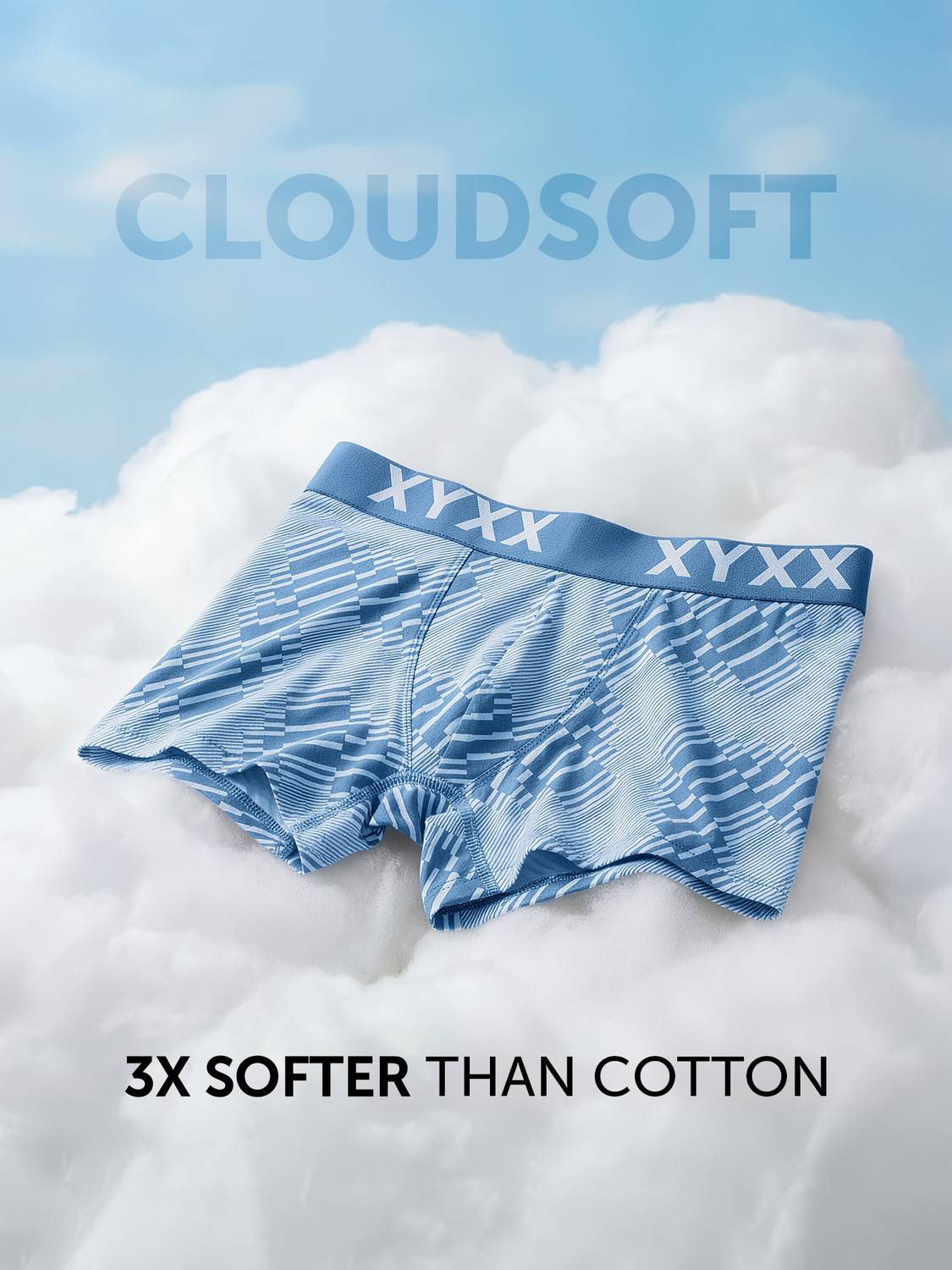 XYXX Men Matrix Cotton-Modal Brief Pack of 2 - Image 2