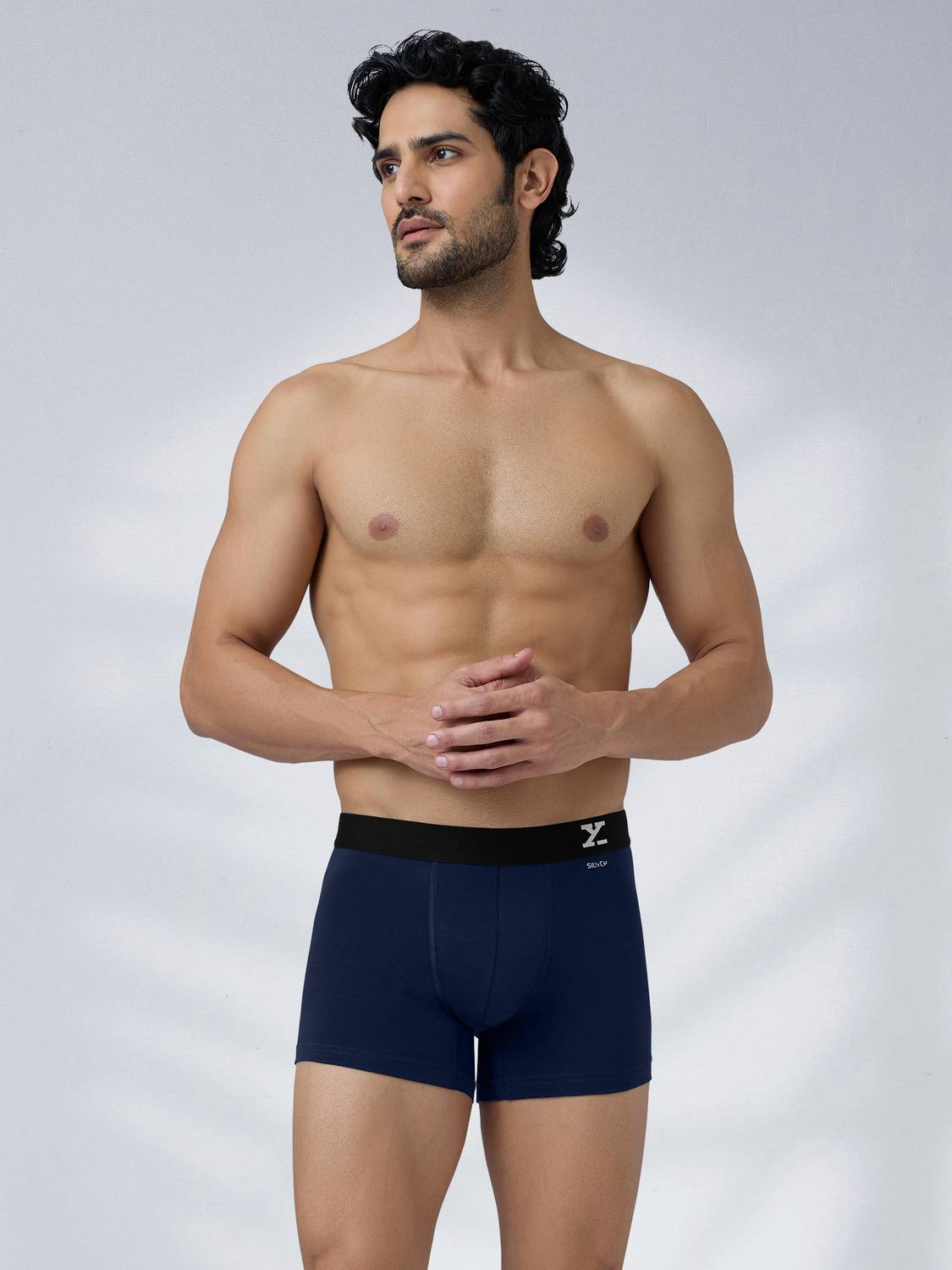 XYXX Pack of 1 Aero Anti-bacterial Odour-free cotton Solid Men Tr