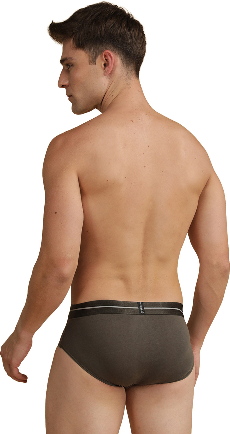 Image of Macho Sporto Pack of 3 Solid Men Brief