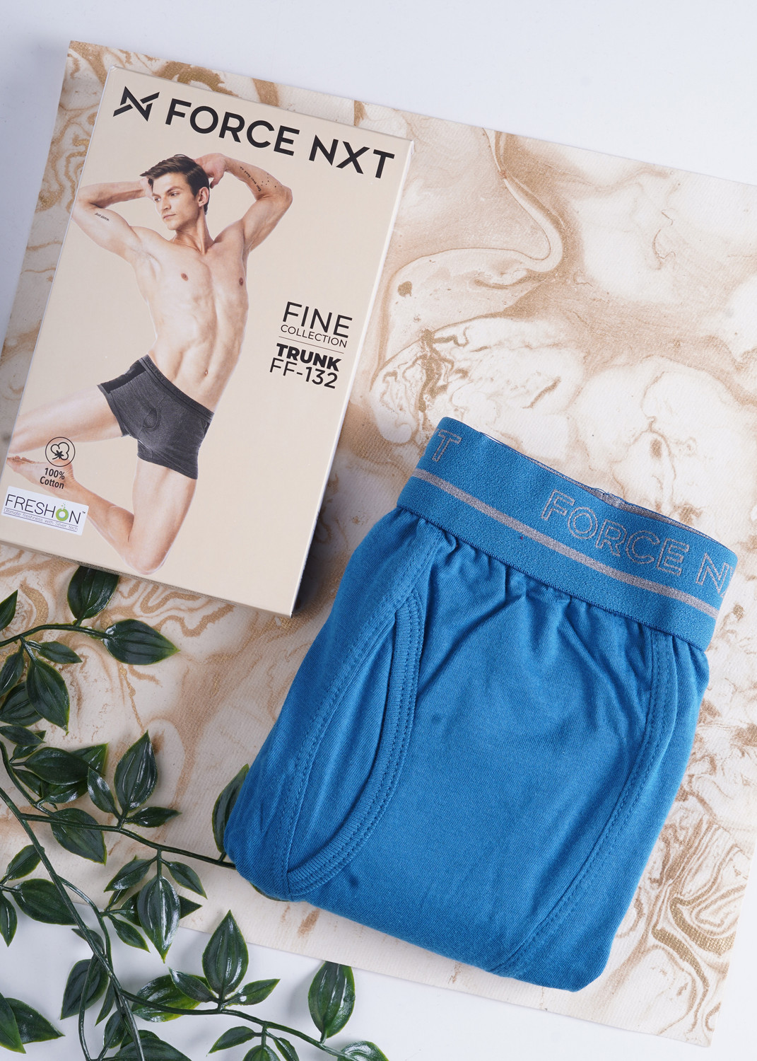 Image of Force NXT Men Pack of 1 Super Combed Cotton Brief