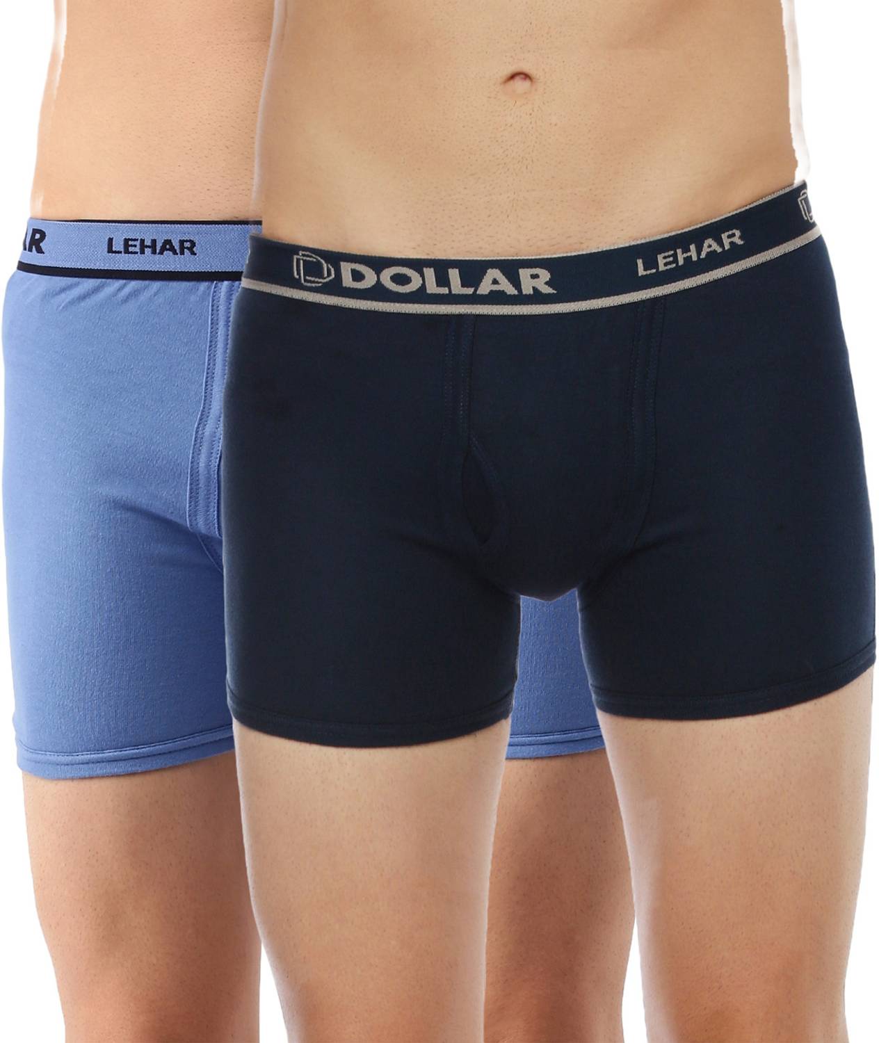 Pack of 2 Dollar Lehar Mens Combed Cotton Trunk - Pack of 2 - Act