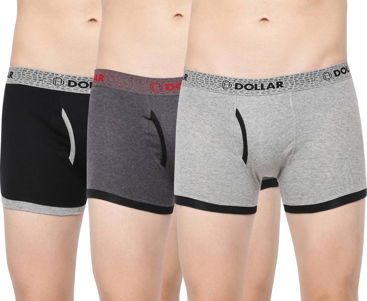 Dollar Bigboss Men's Combed Cotton Contoured Pouch Brief (Pack of 3) at ₹209 (72% Off) – Flipkart