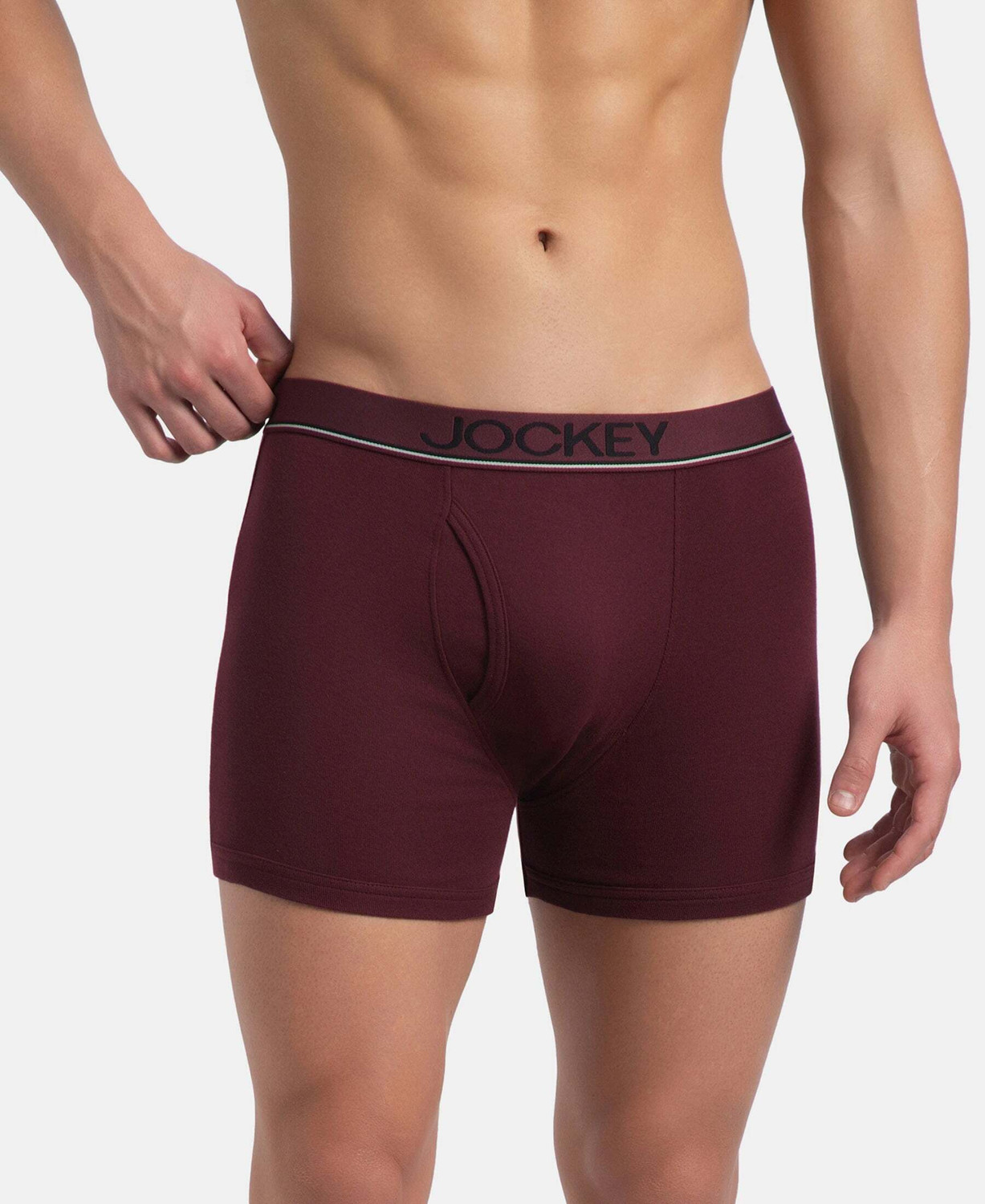 Image of JOCKEY Men 8009 Super Combed Cotton Rib Brief