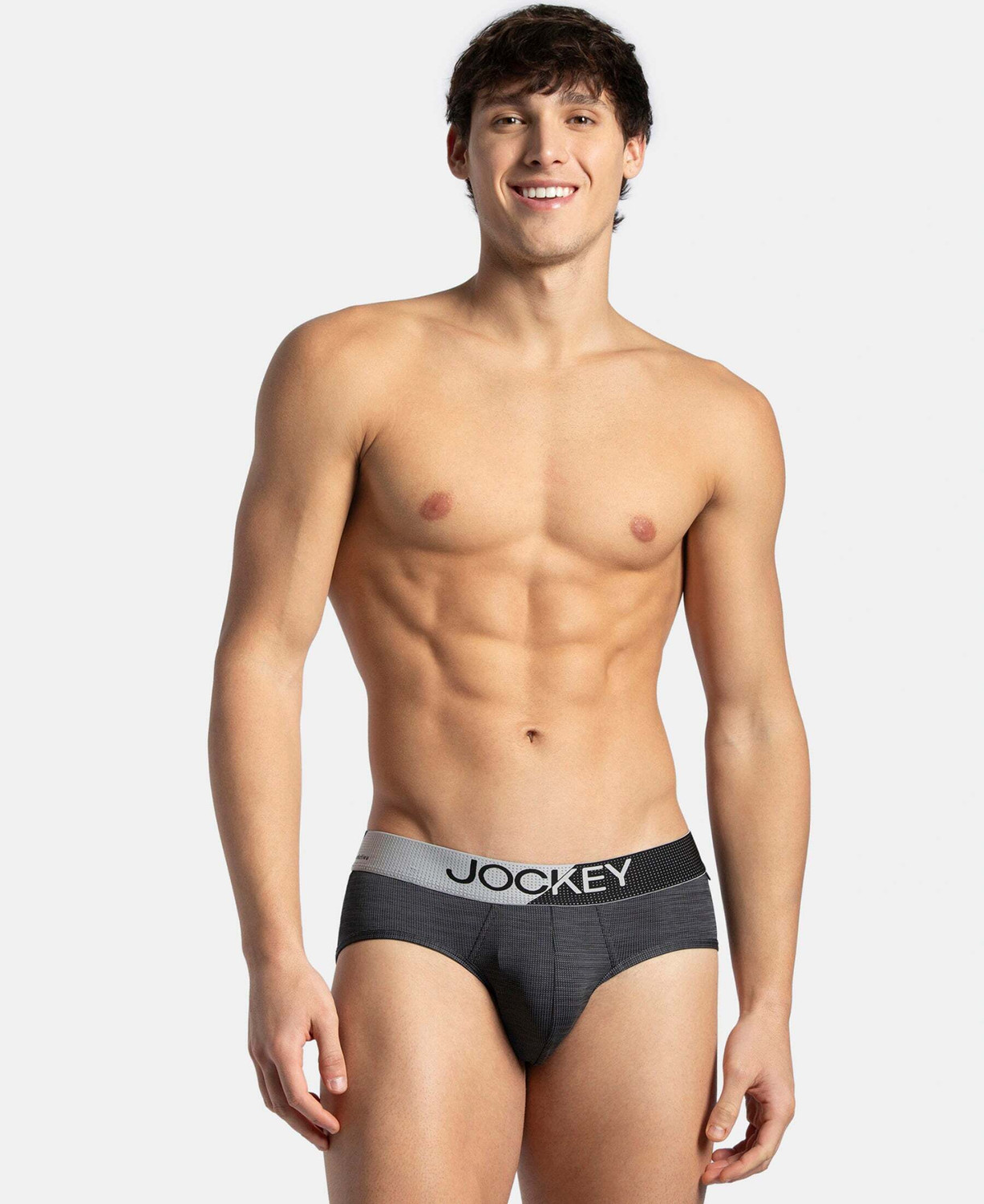 Image of JOCKEY Men MM04 Breathable Microfiber Mesh with StayDry Tech Brief
