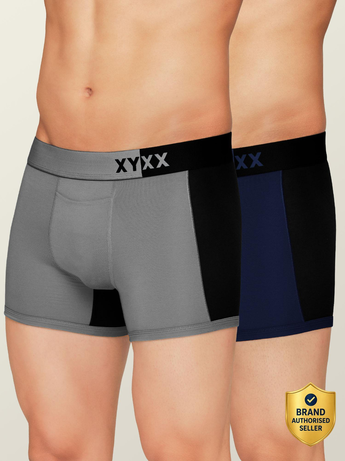 XYXX Men Dualist Intellisoft Micro Modal Color Blocked Brief