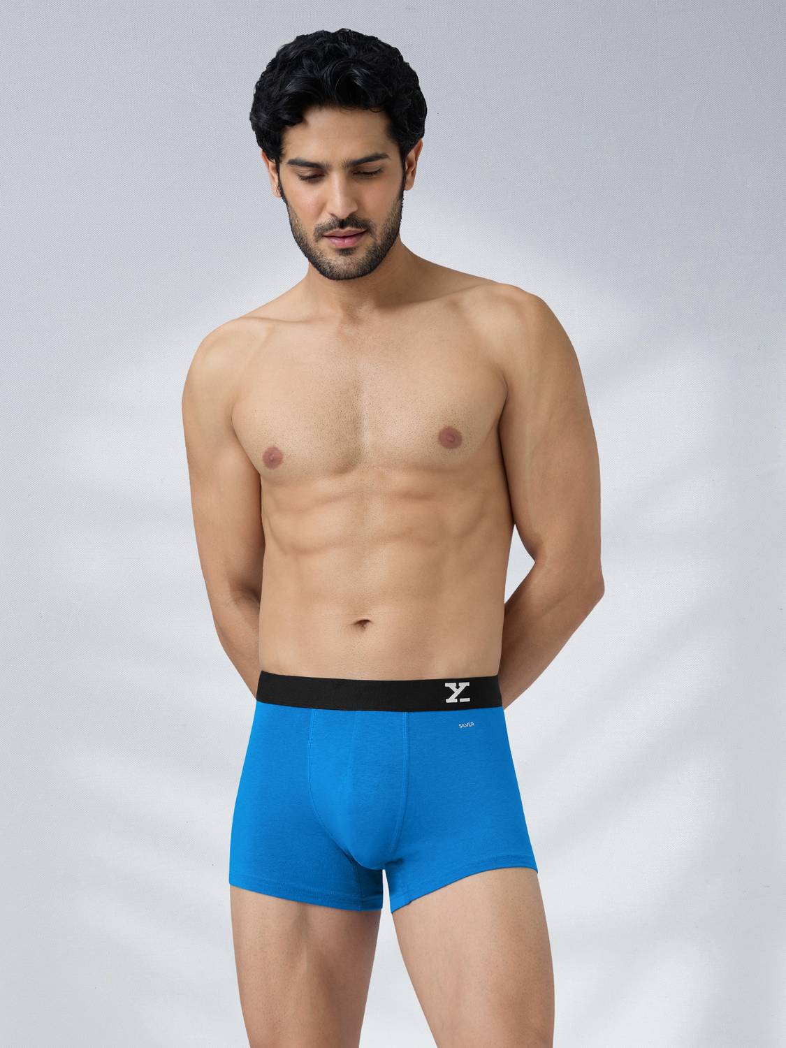 XYXX Pack of 1 Aero Anti-bacterial Odour-free cotton Solid Men Tr