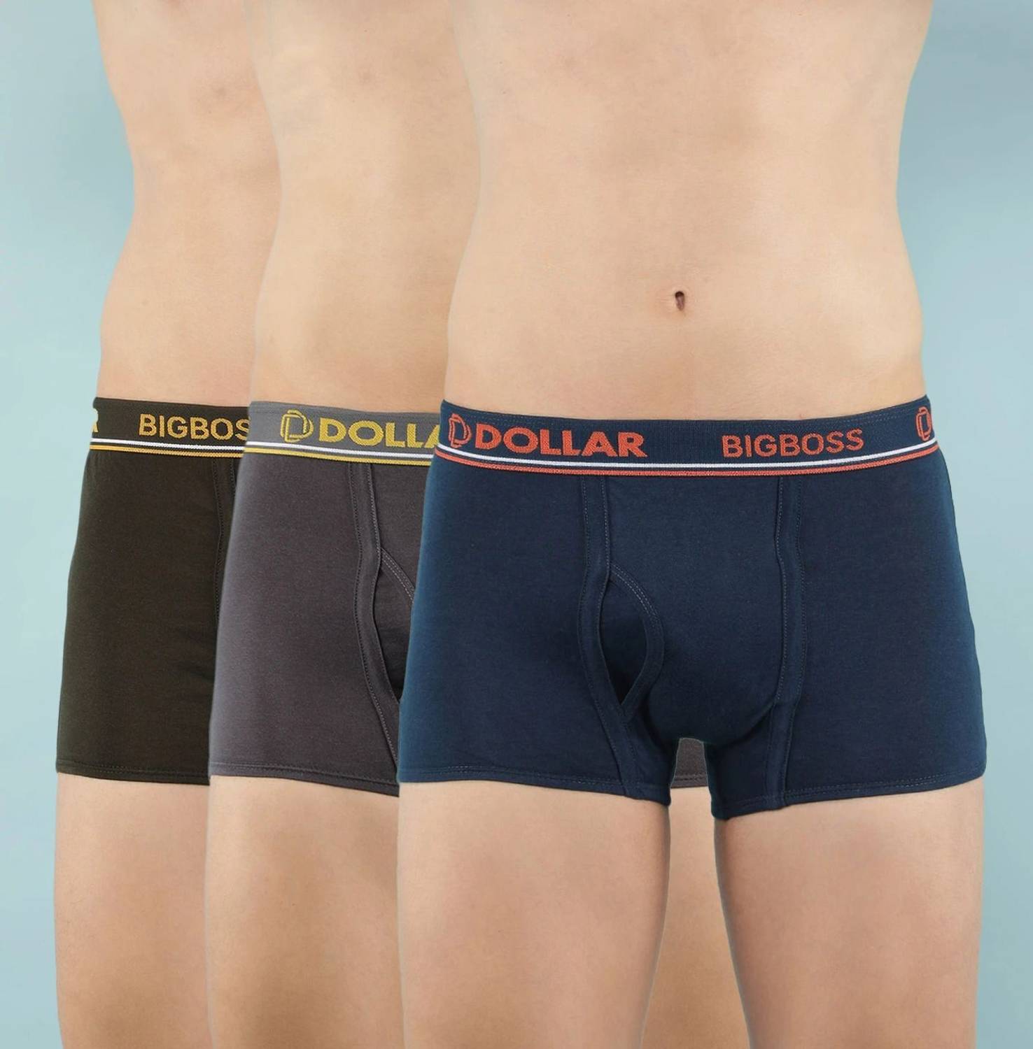 Dollar Bigboss Men's Combed Cotton Double Pouch Support Brief at ₹199 (77% Off) – Flipkart