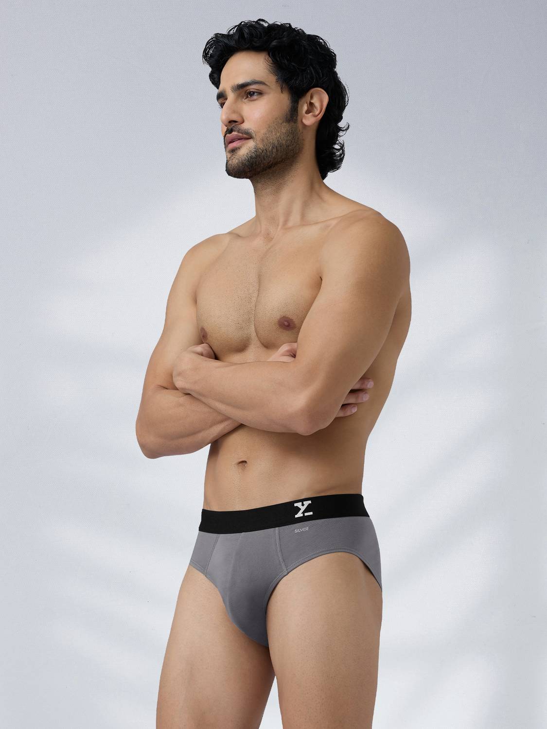 XYXX Pack of 1 Traq Anti-bacterial Odour-free cotton Solid Men Br
