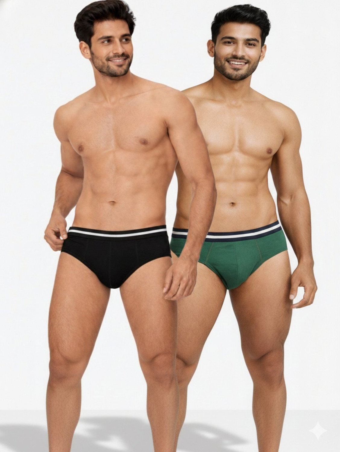 Image of bambumm Men Bamboo Brief Pack of 2 | daily wear Innerwear Brief