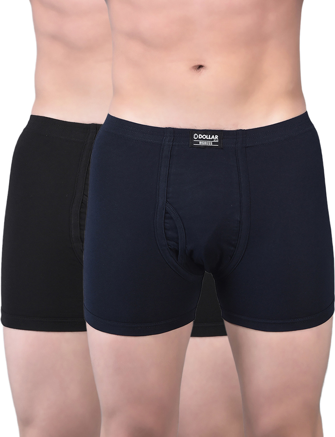 Image of DollarBigboss Men Combed Cotton Plush-Backed Waistband Brief