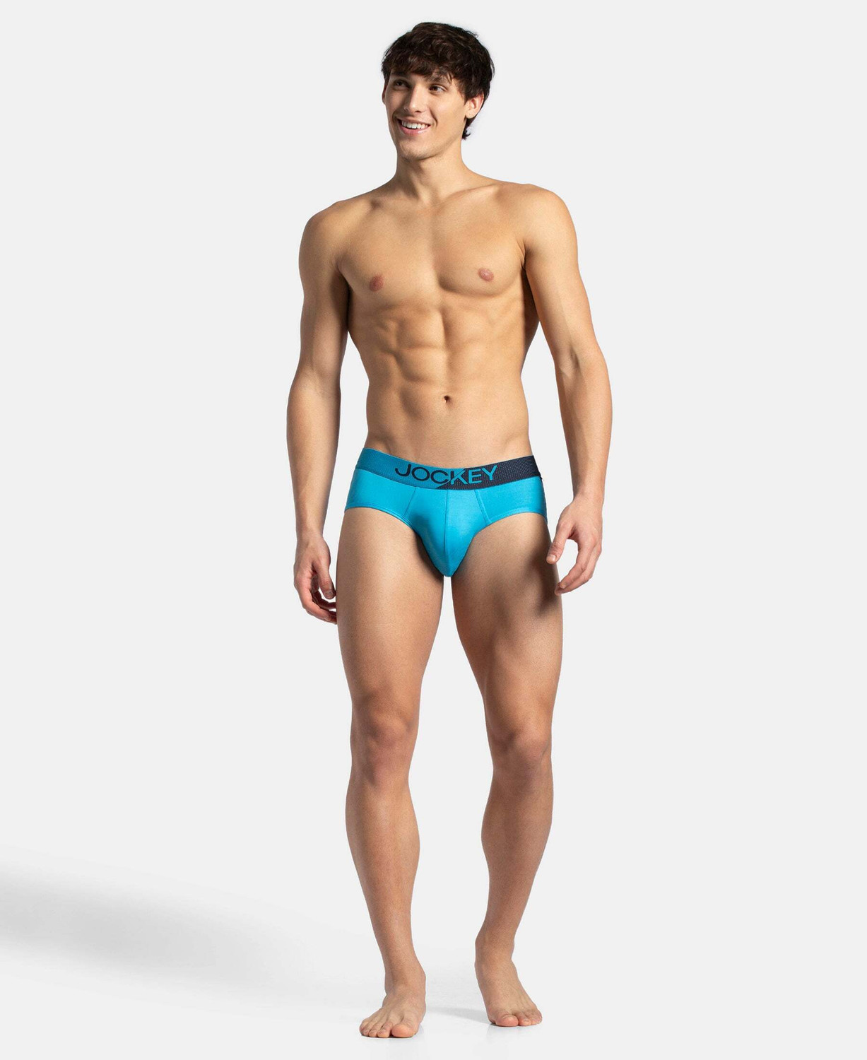 Image of JOCKEY Men MM04 Breathable Microfiber Mesh with StayDry Tech Brief