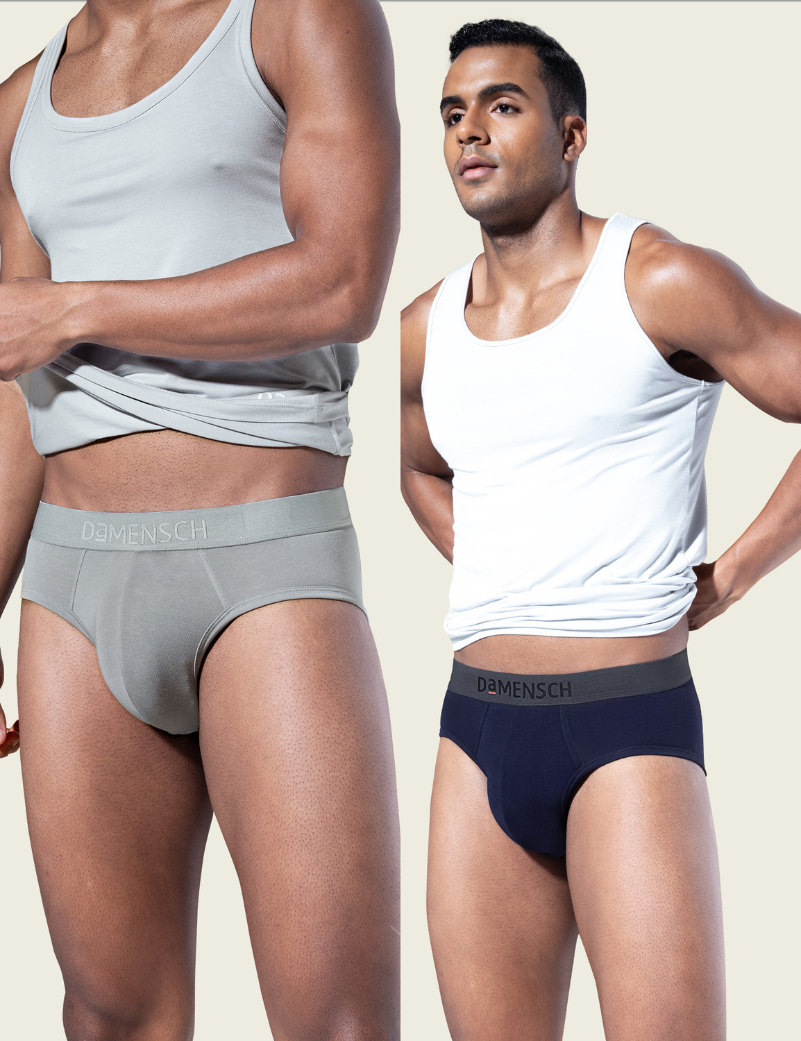 Damensch Men Deo-Soft Deodorizing V Shape Brief