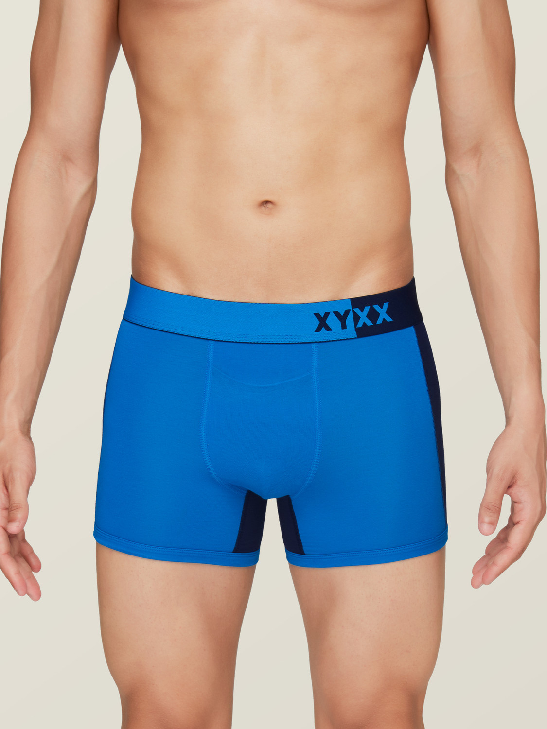 Image of XYXX Men Dualist Intellisoft Micro Modal Color Blocked Brief