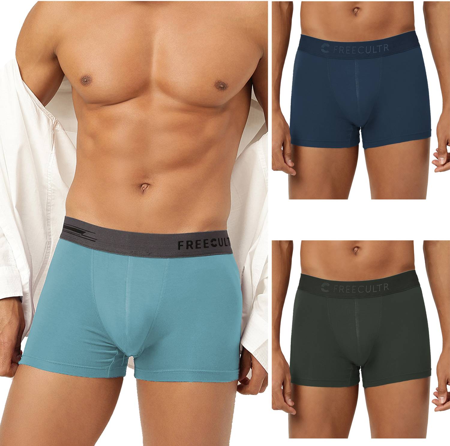 FREECULTR Men Brief Pack of 3 - Image 1