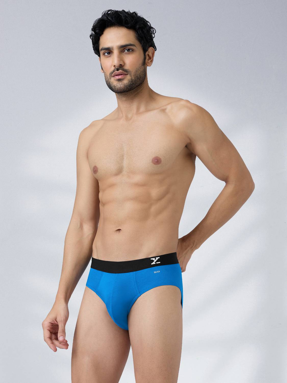 XYXX Pack of 1 Aero Anti-bacterial Odour-free cotton Solid Men Br